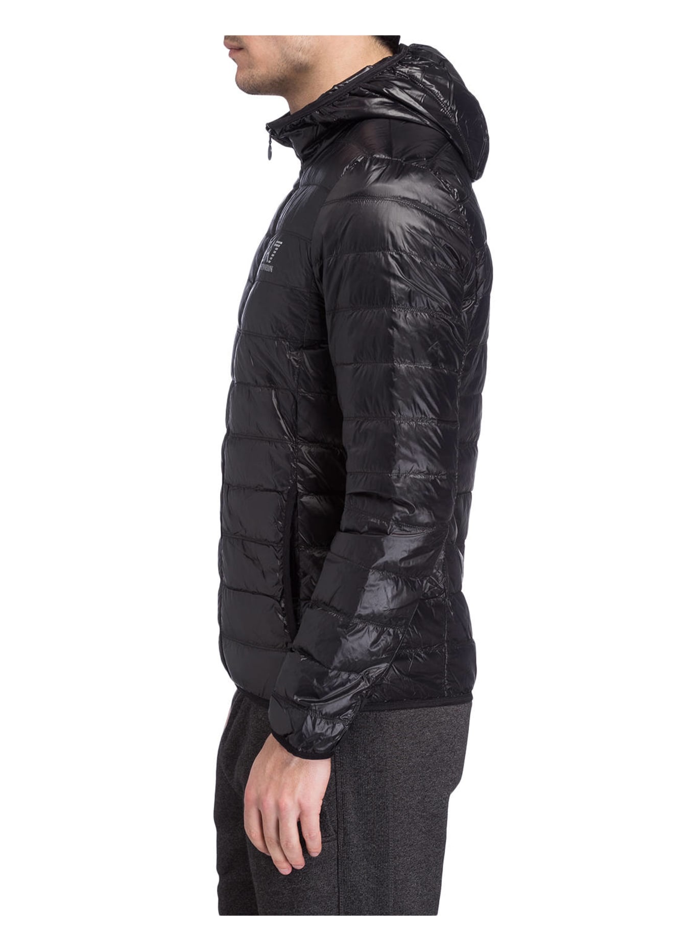 EA7 EMPORIO ARMANI Lightweight down jacket , Color: BLACK (Image 4)