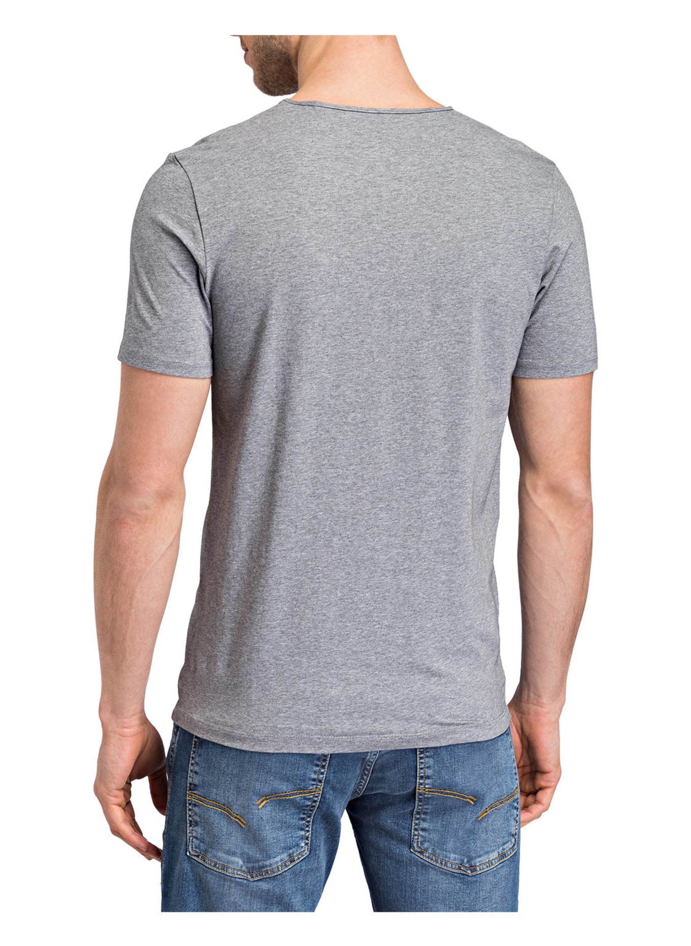 OLYMP T-Shirt, Farbe: GRAU MELIERT (Bild 3)
