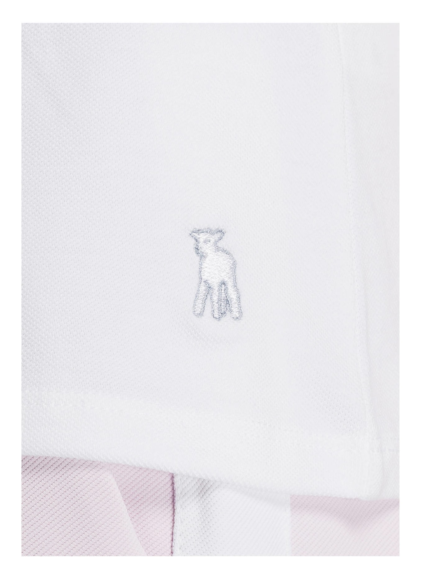 MAERZ MUENCHEN Piqué polo shirt, Color: WHITE (Image 4)