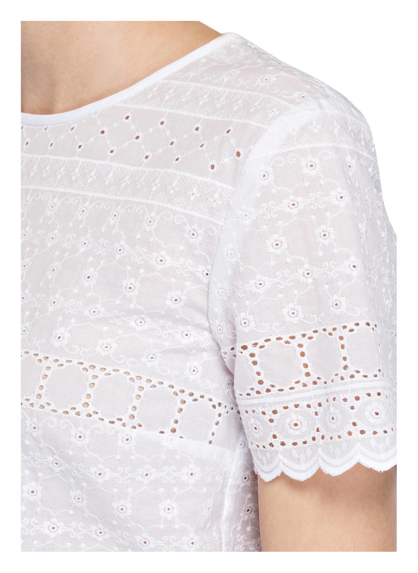 BERWIN & WOLFF Trachten blouse , Color: WHITE (Image 4)