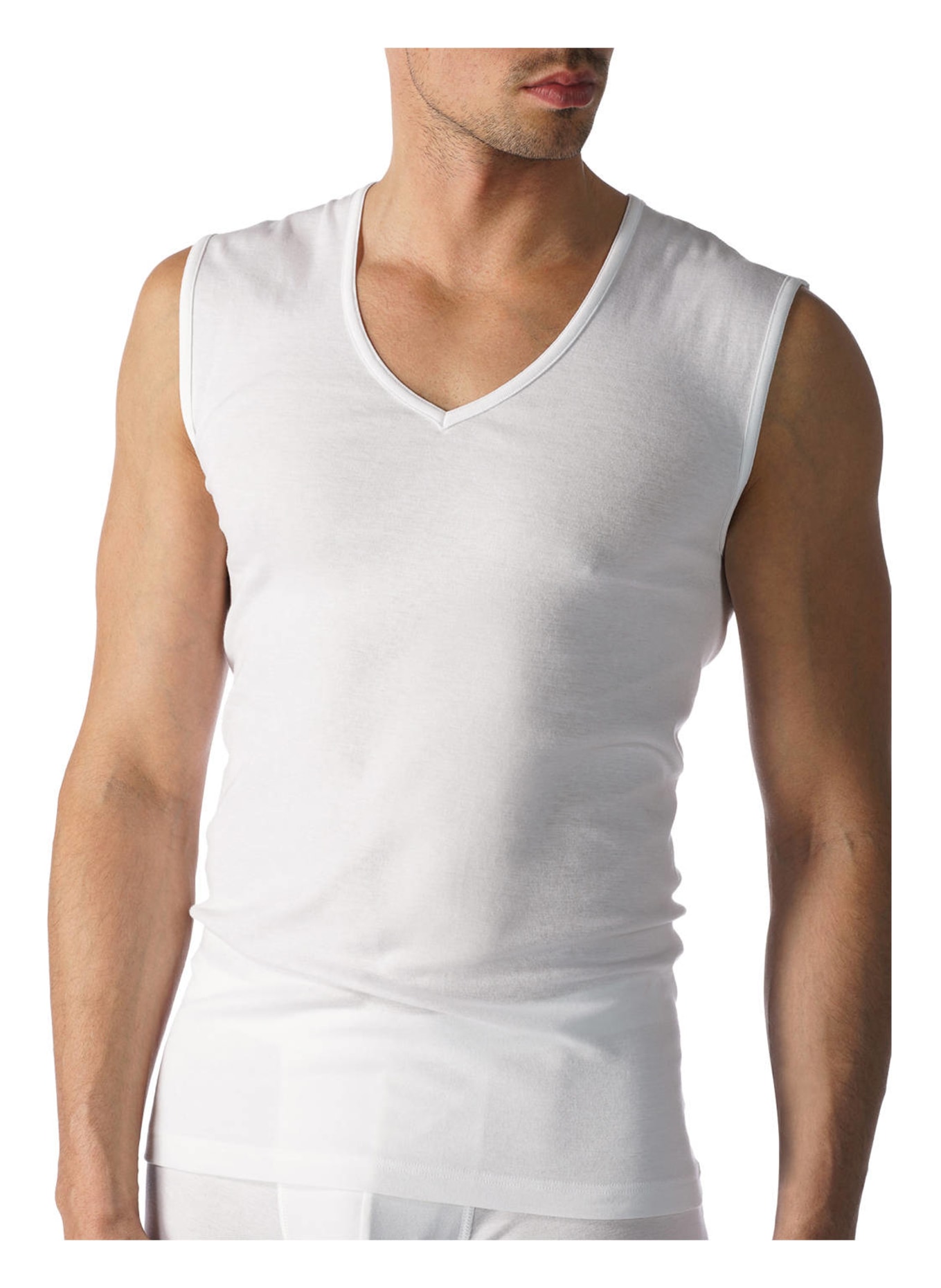 mey Undershirt CASUAL COTTON, Color: WHITE (Image 4)