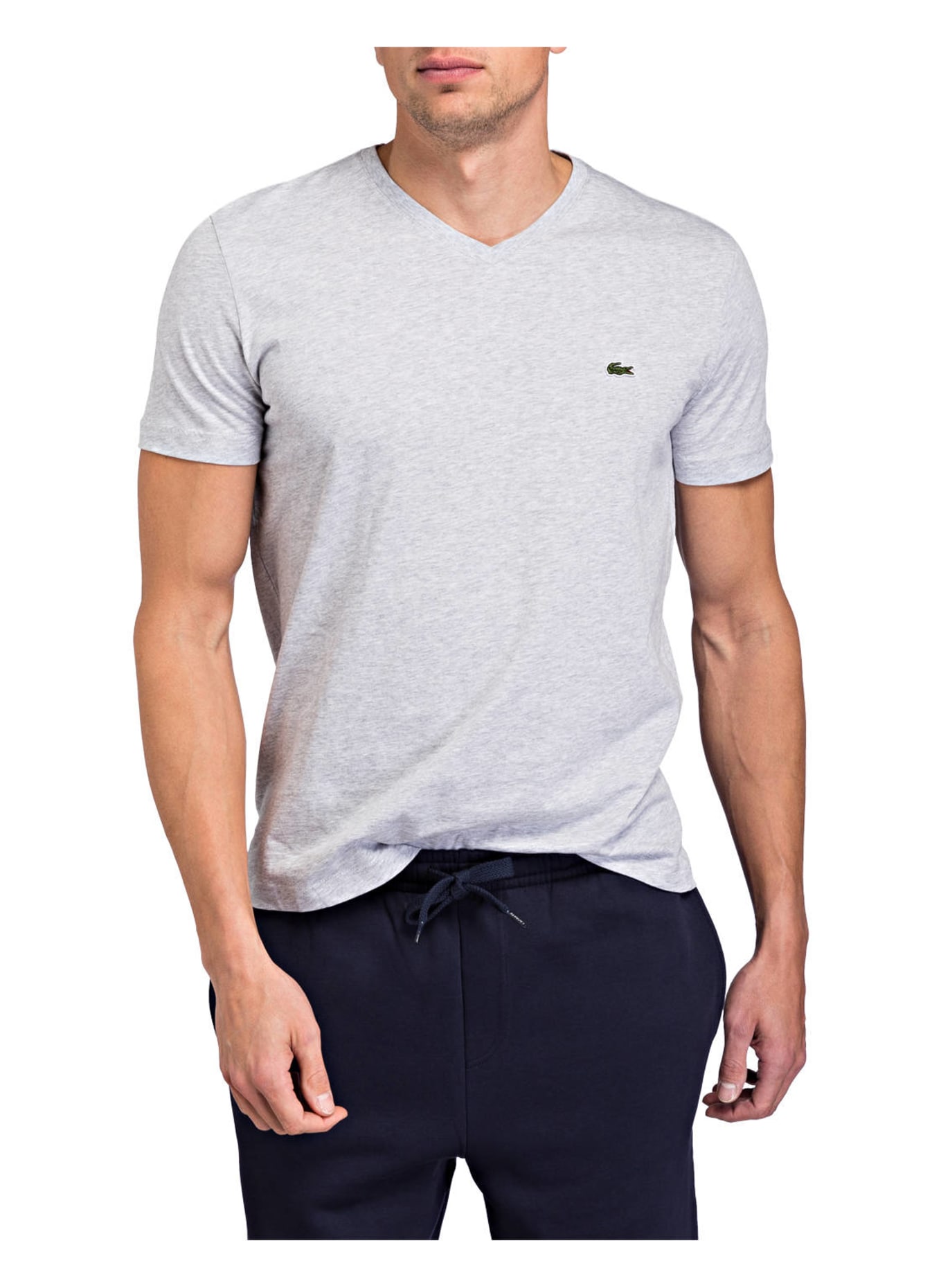 LACOSTE T-Shirt, Farbe: HELLGRAU (Bild 2)