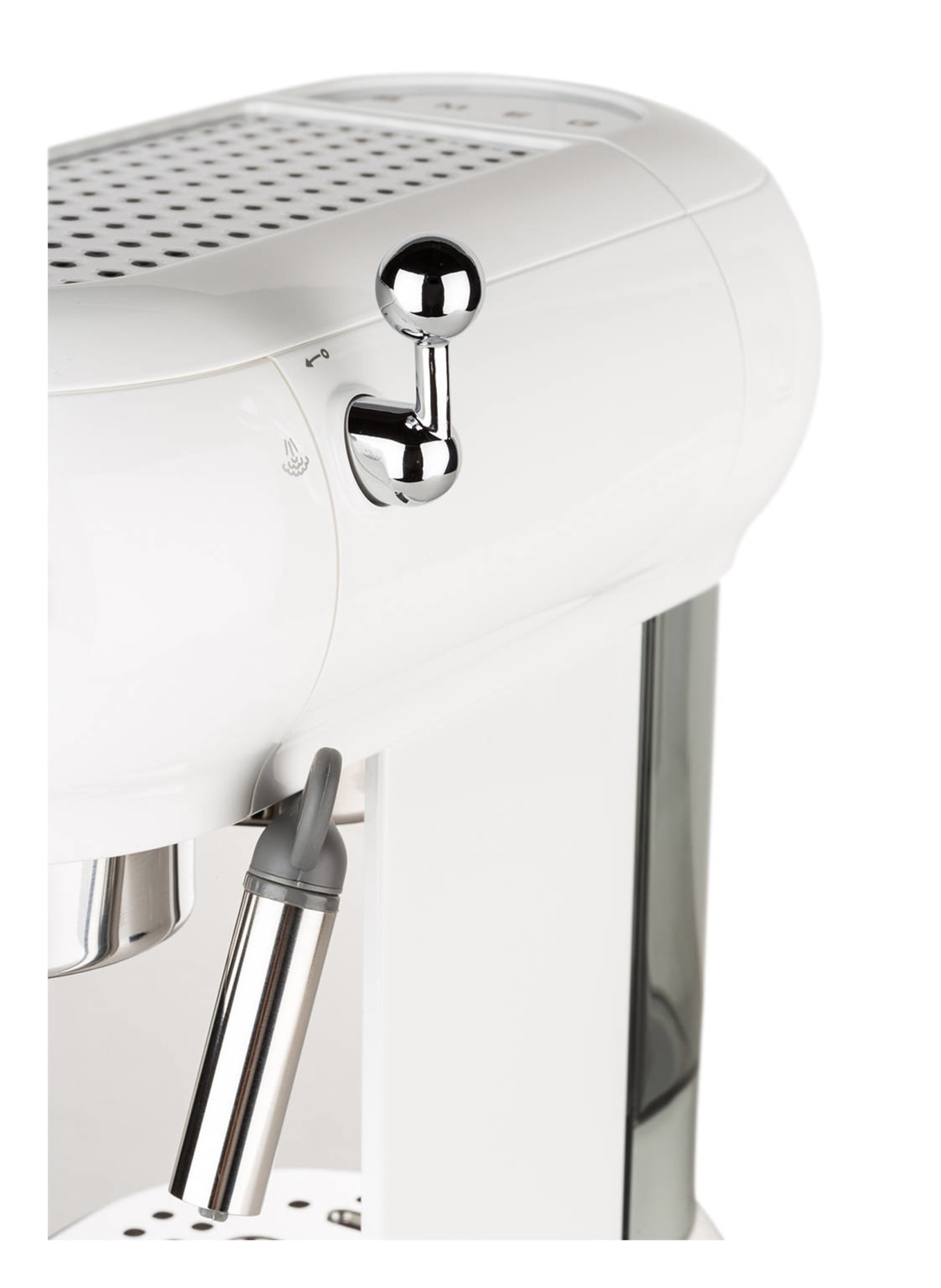 SMEG Espressomaschine ECF01, Farbe: WEISS (Bild 5)