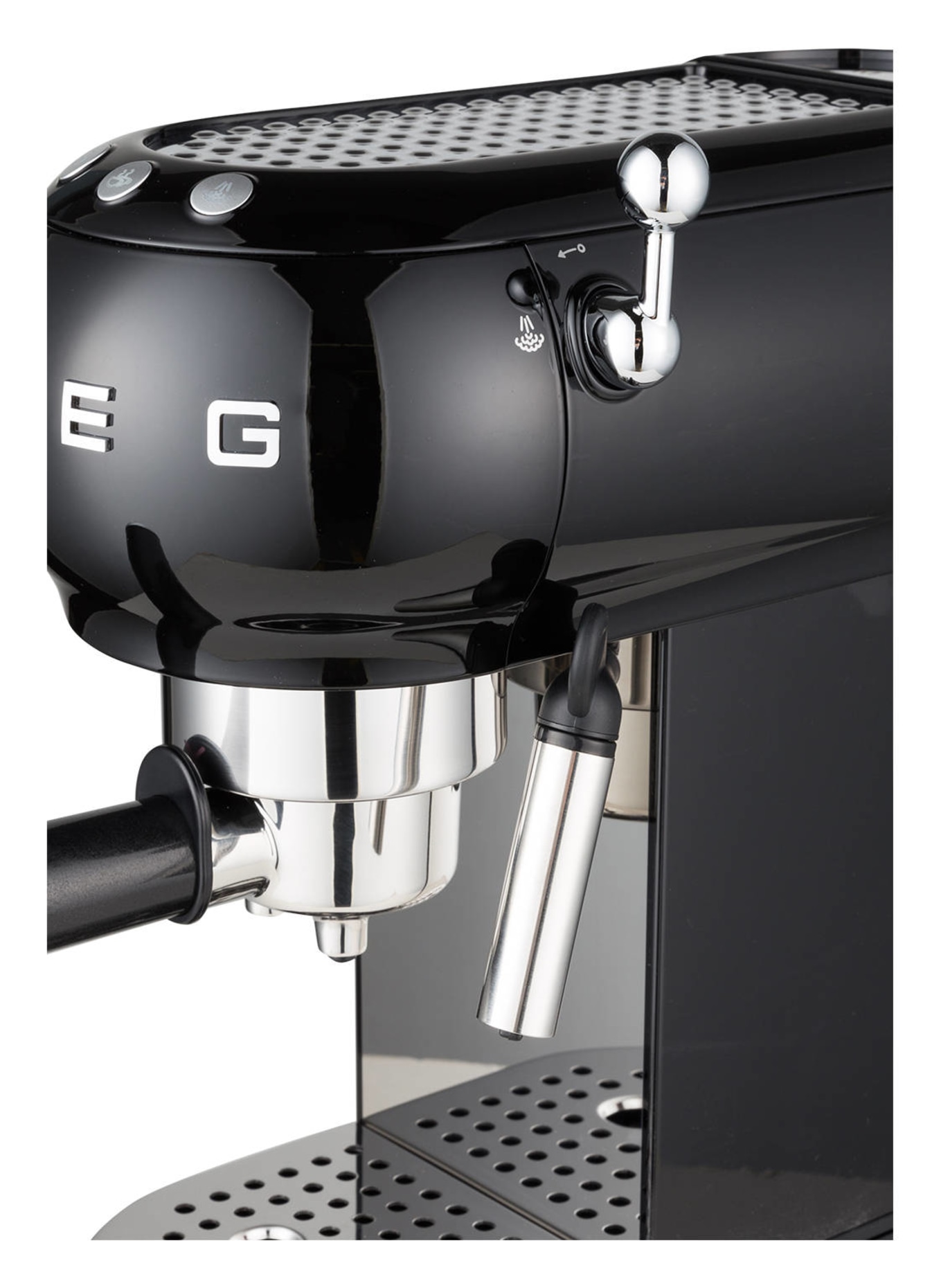 SMEG Espressomaschine ECF01, Farbe: SCHWARZ (Bild 5)