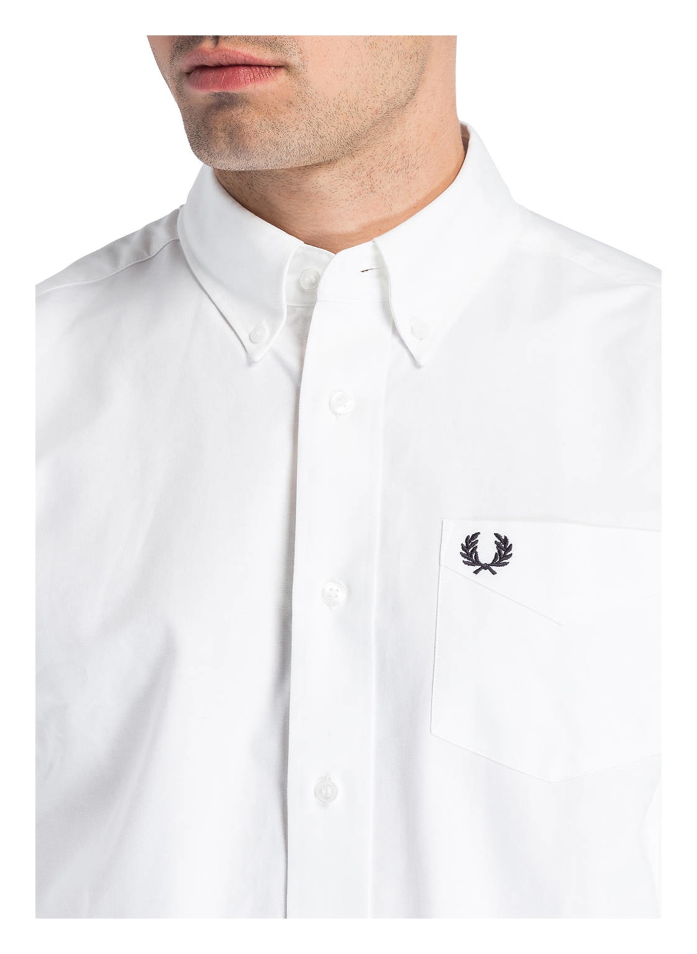 FRED PERRY Hemd Comfort Fit , Farbe: WEISS (Bild 4)