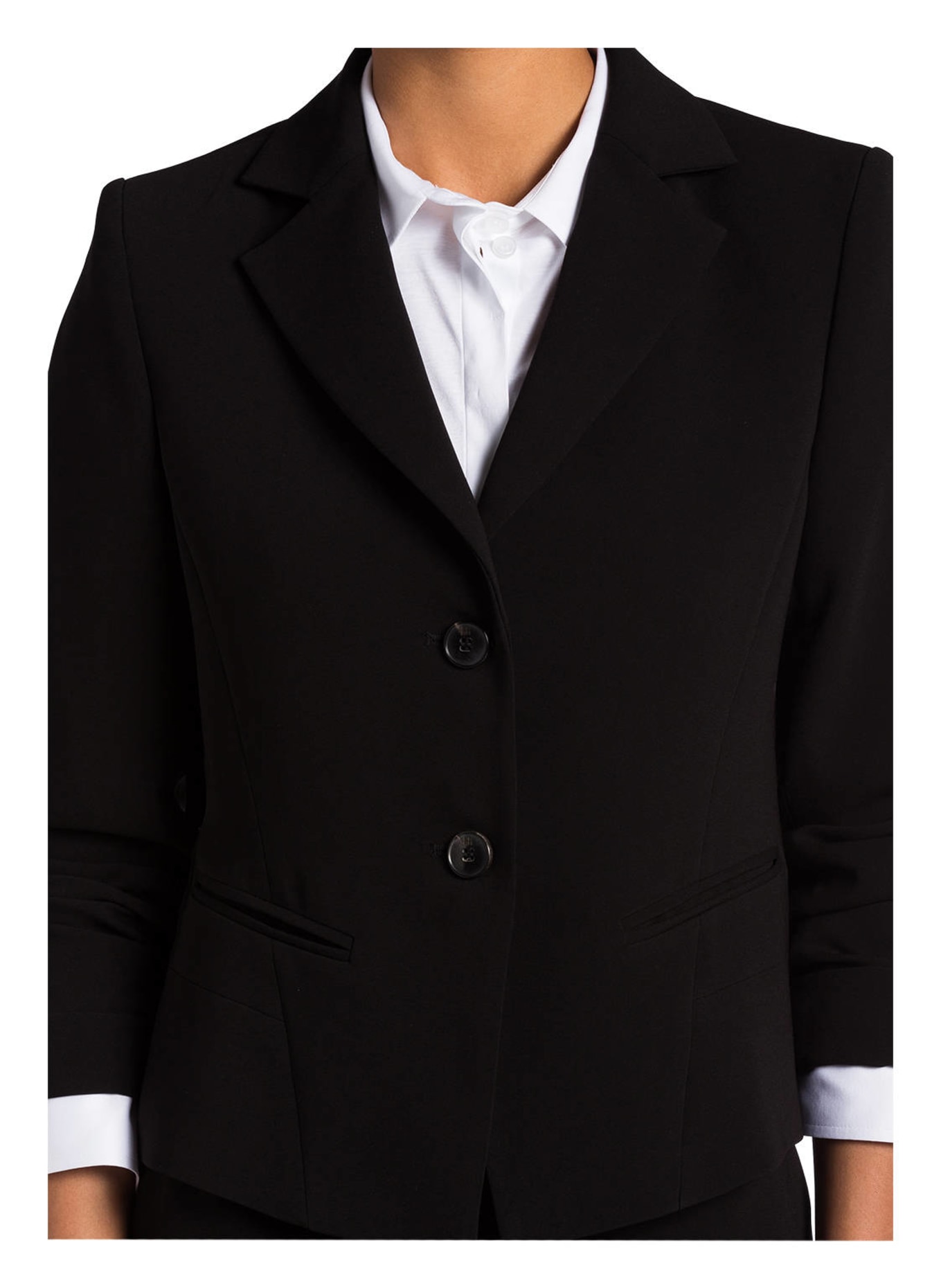 RIANI Blazer with 3/4 sleeve, Color: BLACK (Image 4)
