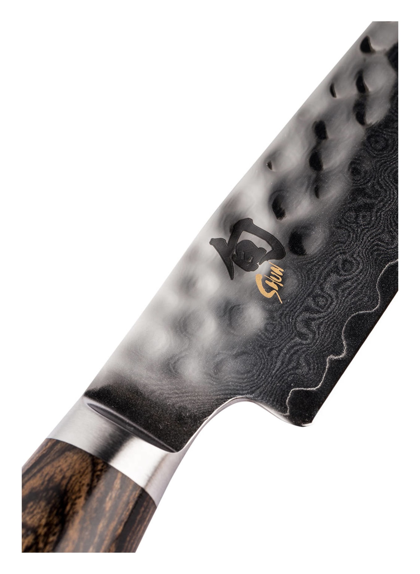 KAI Knife TDM-1704, Color: DARK BROWN/ SILVER (Image 2)