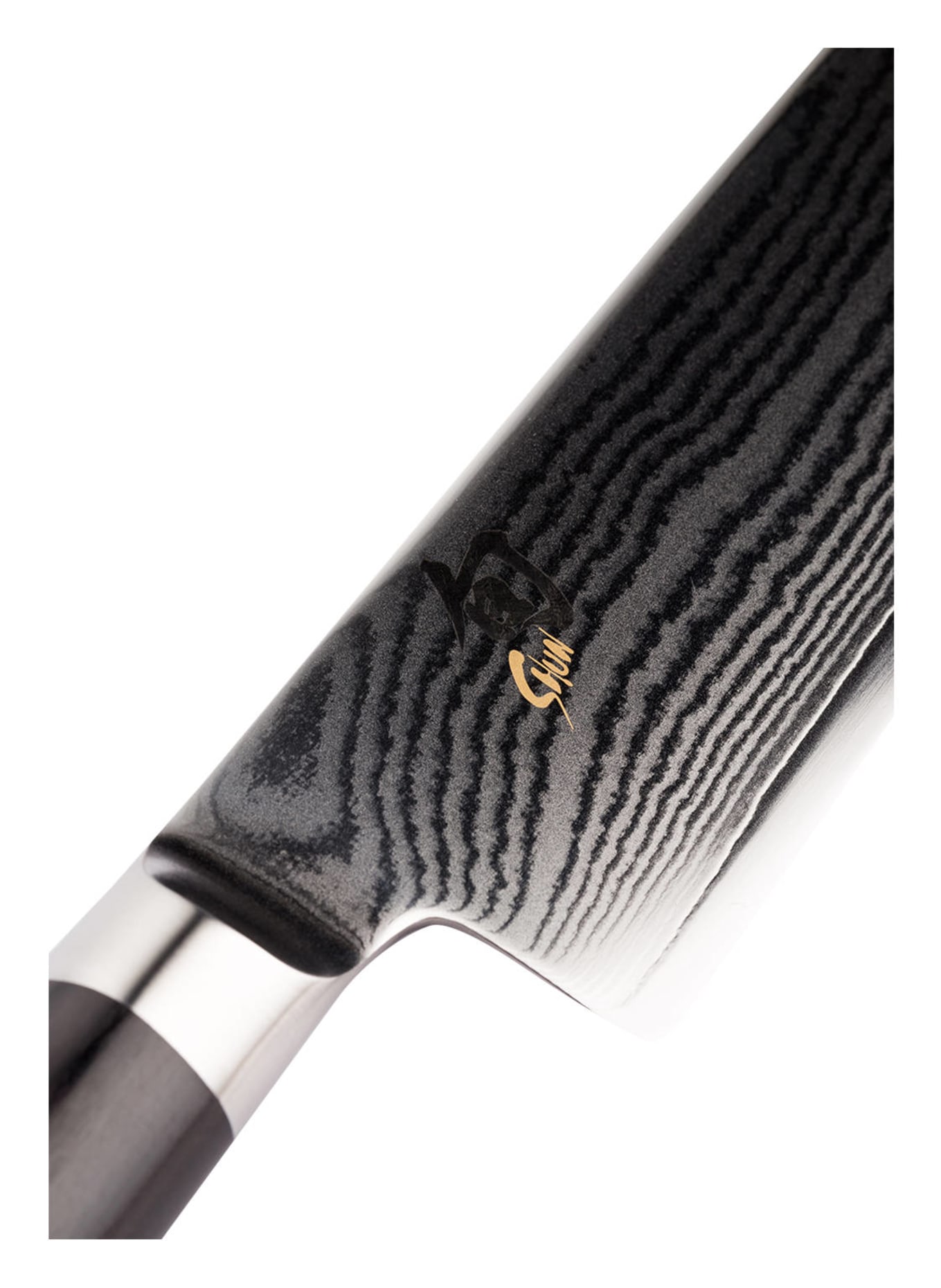 KAI Knife SANTOKU DM-0702, Color: BLACK/ SILVER (Image 2)