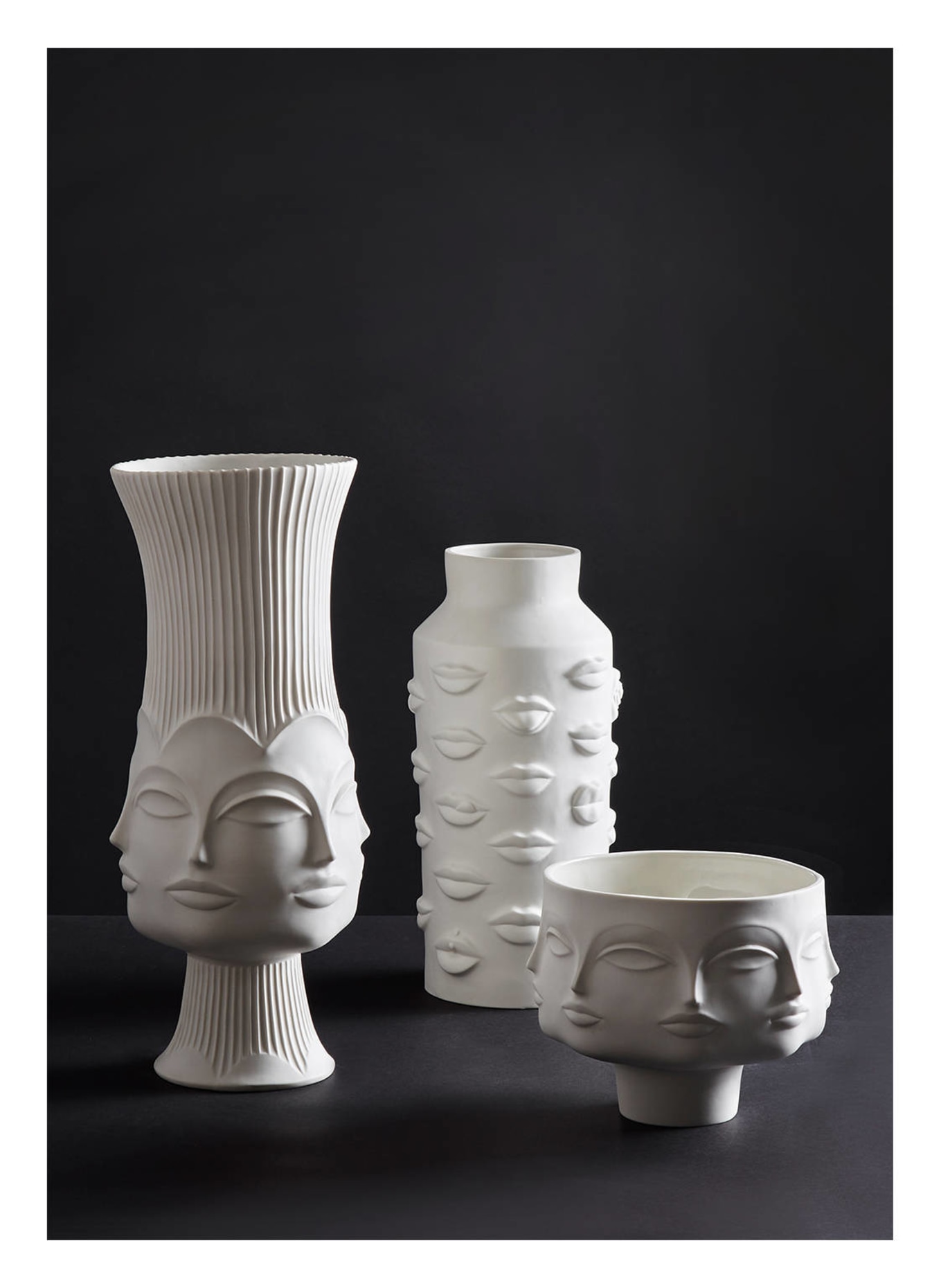 JONATHAN ADLER Vase GIANT GALA , Color: WHITE (Image 3)