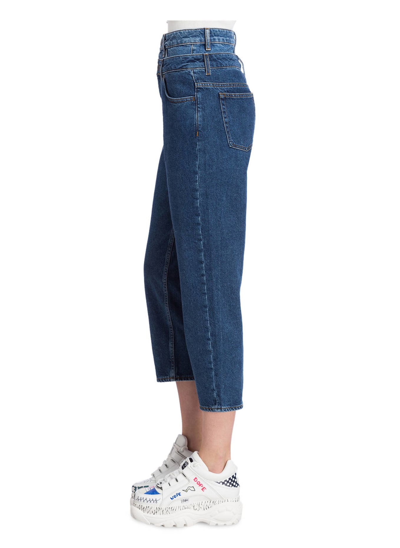 SANDRO 7/8-Jeans, Farbe: BLEU BLUE (Bild 4)
