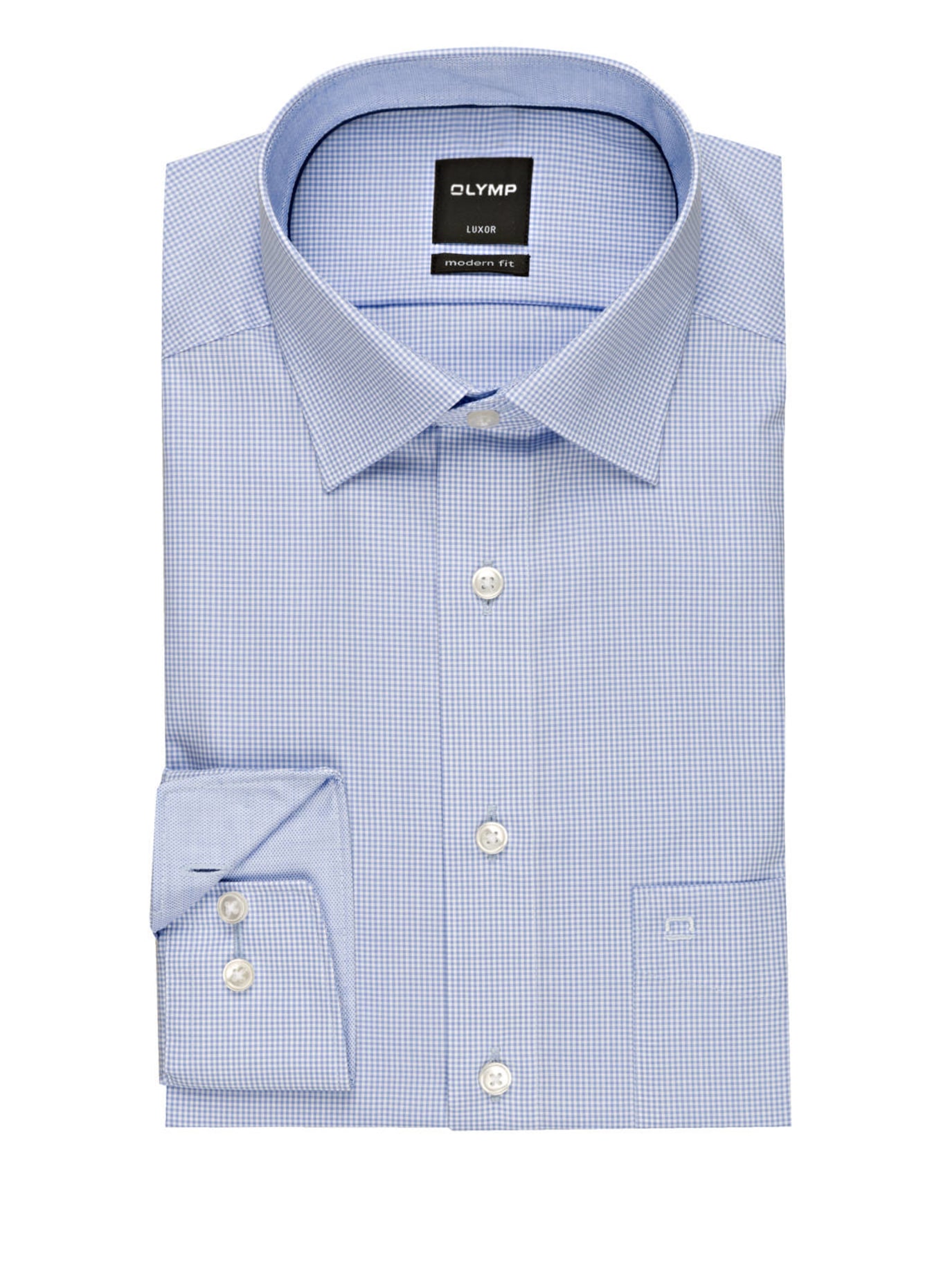 OLYMP Hemd Luxor modern fit: HELLBLAU