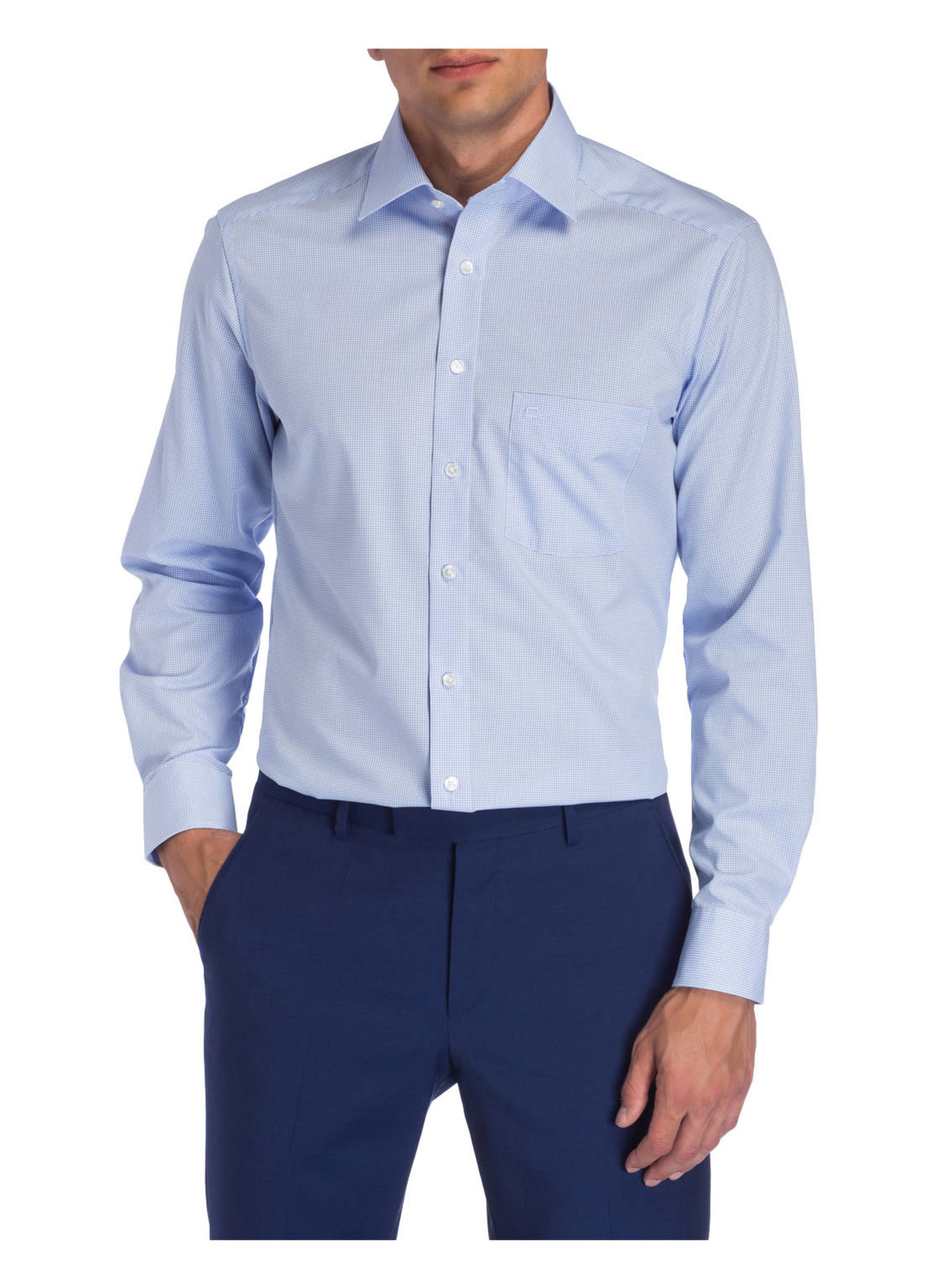 OLYMP Hemd Luxor modern fit: HELLBLAU