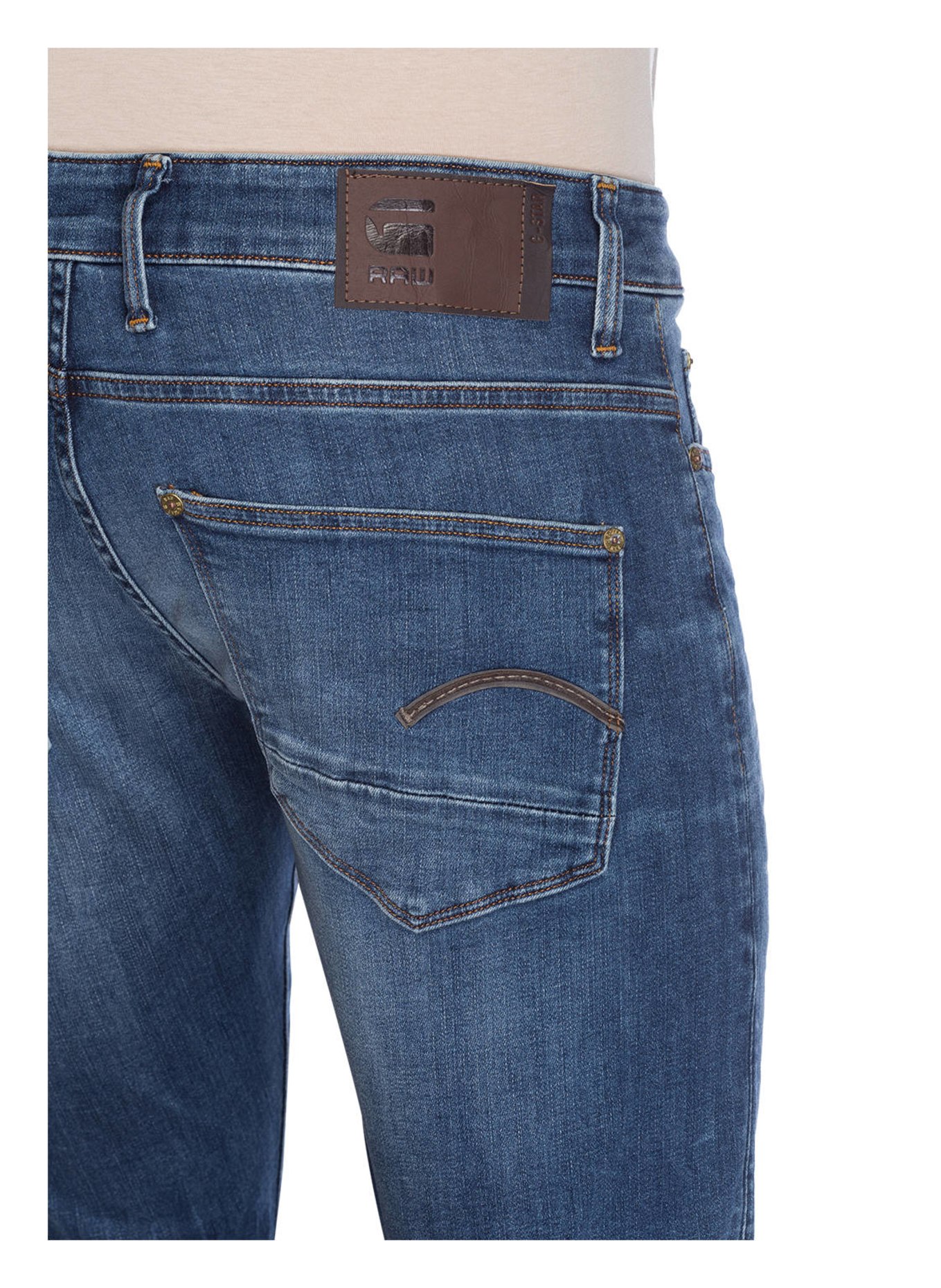 G-Star RAW Jeans REVEND Skinny Fit, Farbe: 6028 MEDIUM INDIGO AGED (Bild 5)