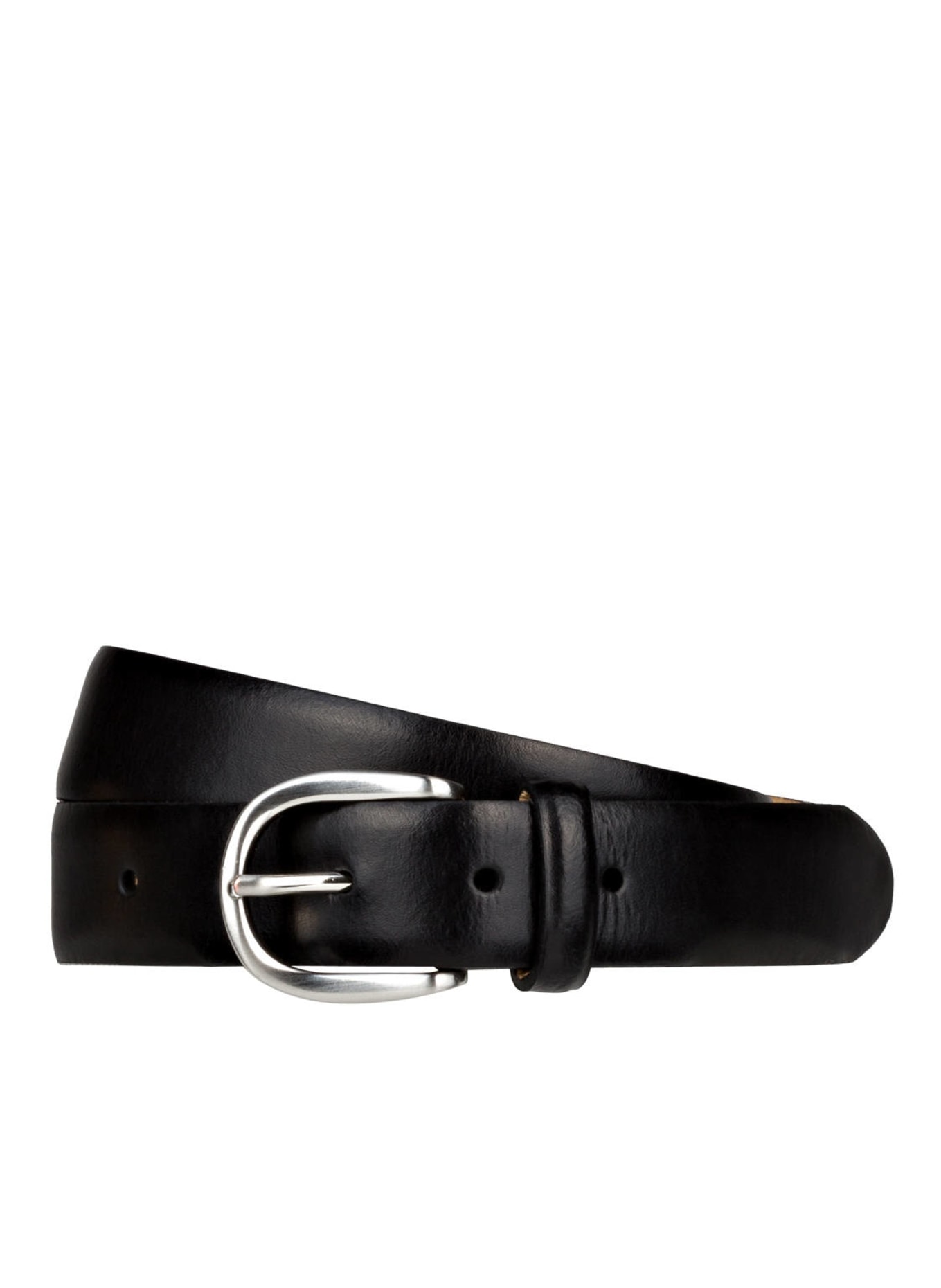 SCHUCHARD & FRIESE Leather belt, Color: BLACK (Image 1)