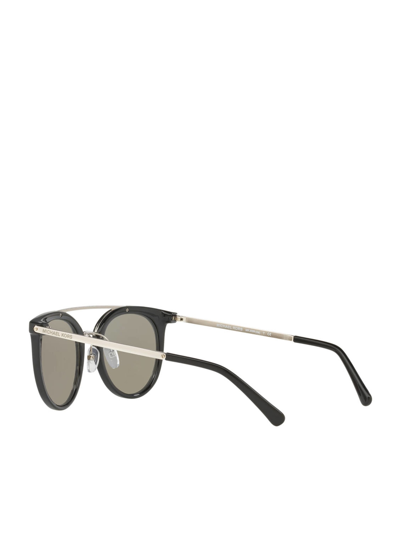 MICHAEL KORS Sunglasses MK-2056, Color: 32716G - BLACK/ SILVER MIRRORED (Image 4)