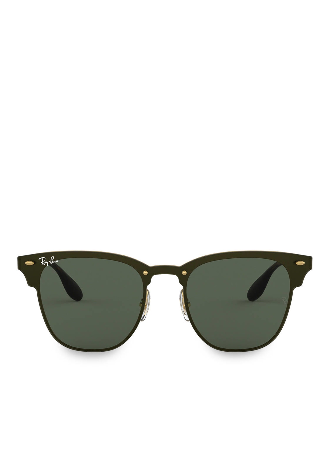 Ray-Ban Sunglasses RB3576N BLAZE CLUBMASTER, Color: 043/71 - BLACK/ GREEN (Image 2)