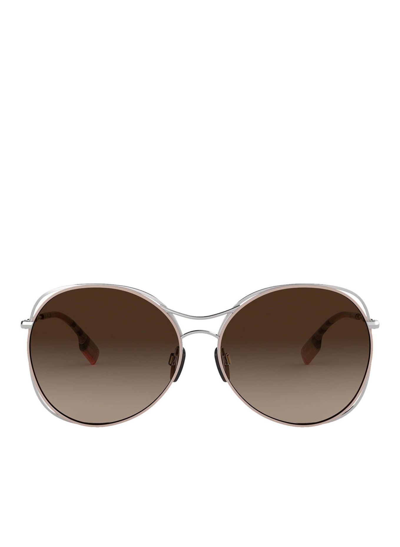 BURBERRY Sunglasses BE3105 , Color: 100513 - SILVER/ BROWN GRADIENT (Image 2)
