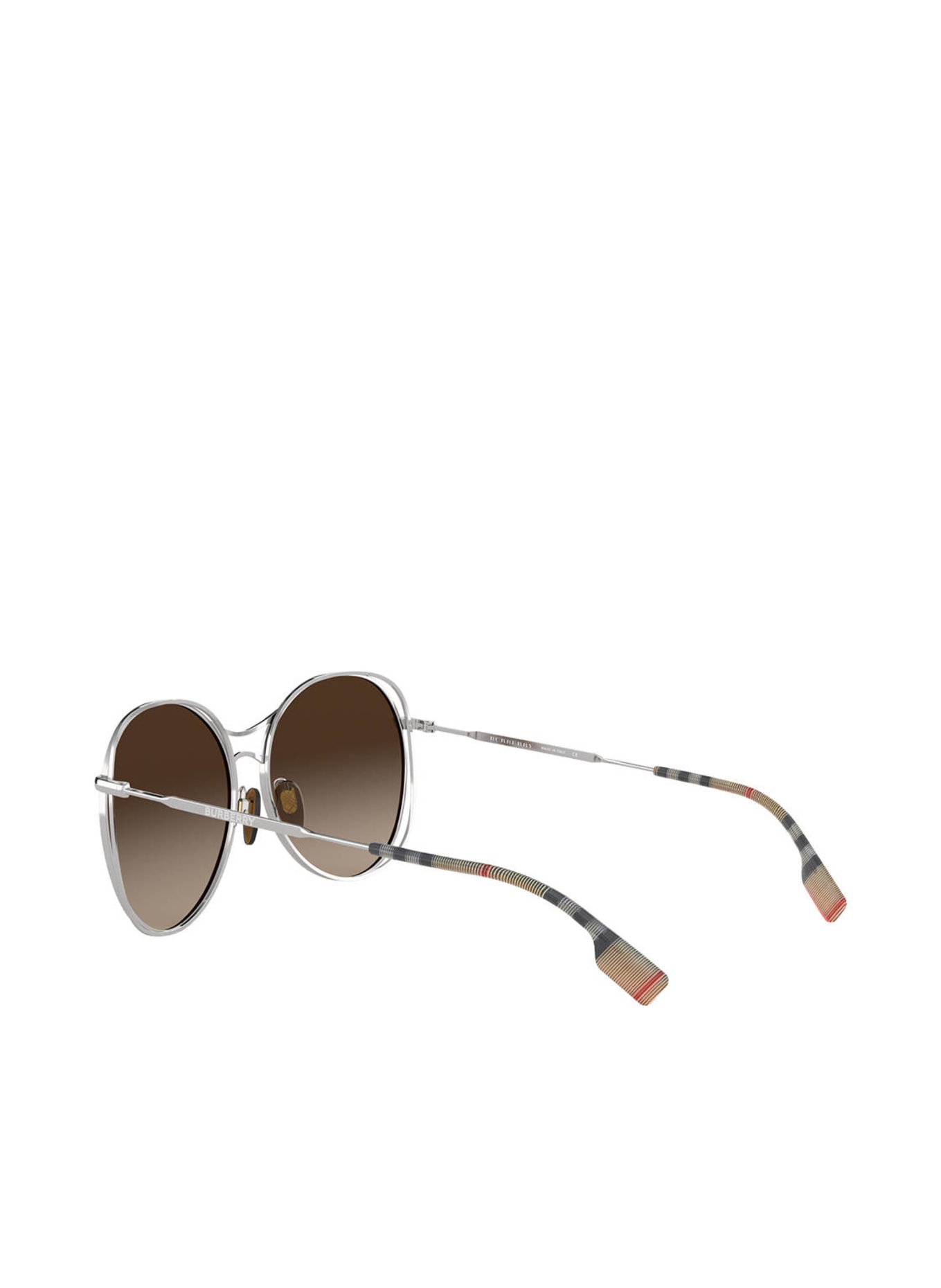 BURBERRY Sunglasses BE3105 , Color: 100513 - SILVER/ BROWN GRADIENT (Image 4)