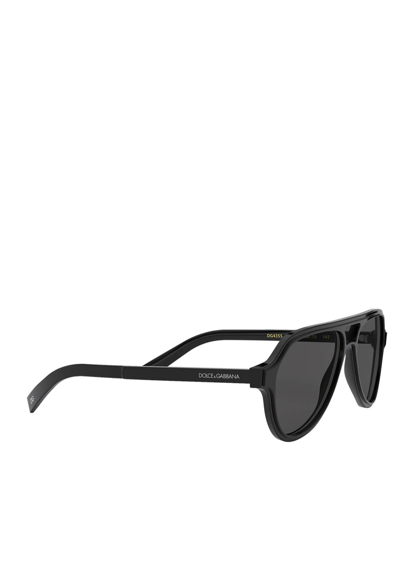 DOLCE & GABBANA Sunglasses DG 4355 , Color: 501/87 - BLACK/ BLACK (Image 3)