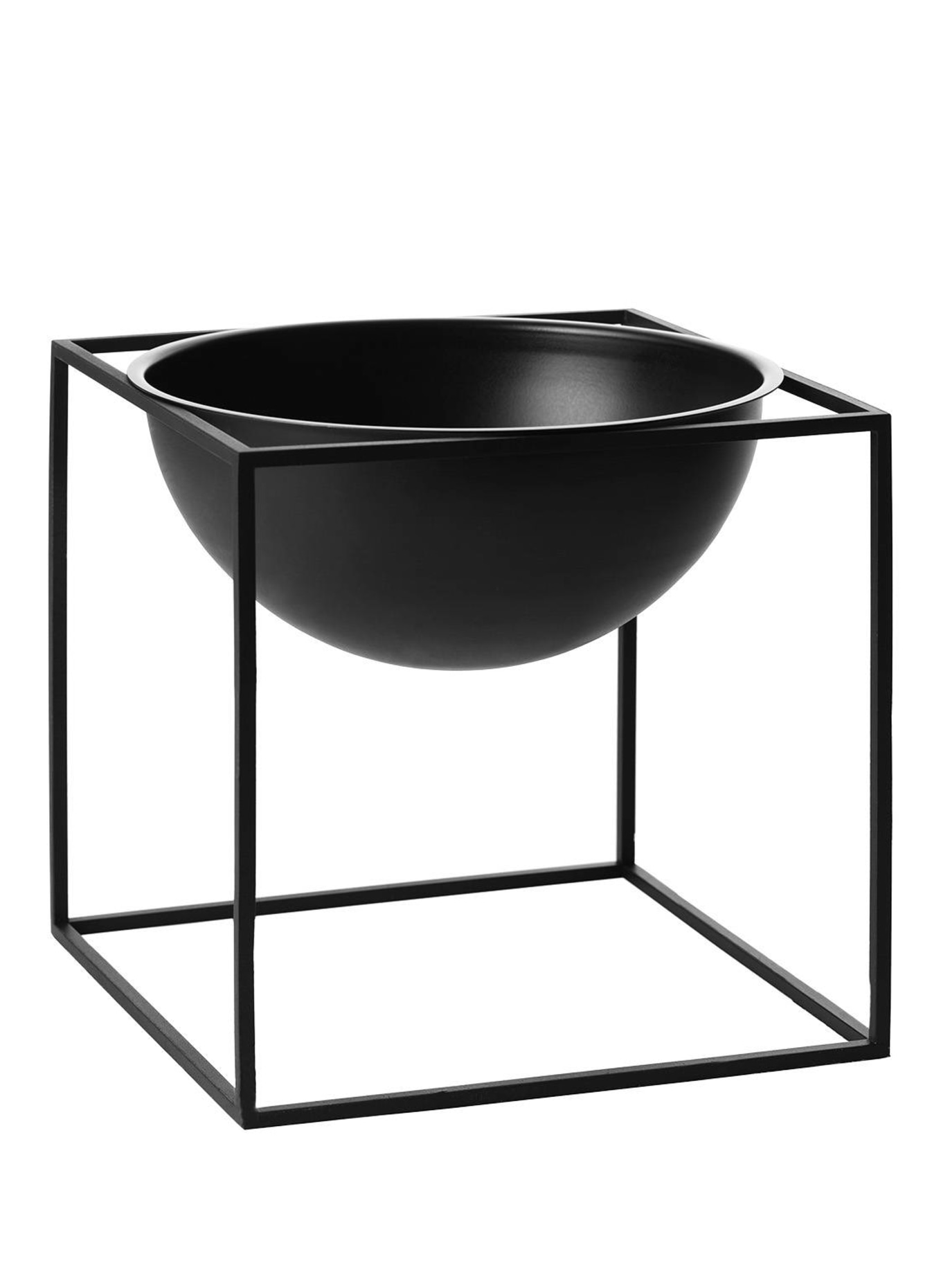by Lassen Schale KUBUS BOWL LARGE, Farbe: SCHWARZ (Bild 1)
