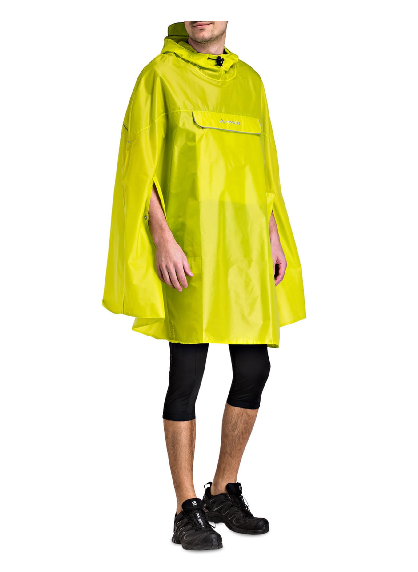 VAUDE Regenponcho VALDIPINO: NEONGELB