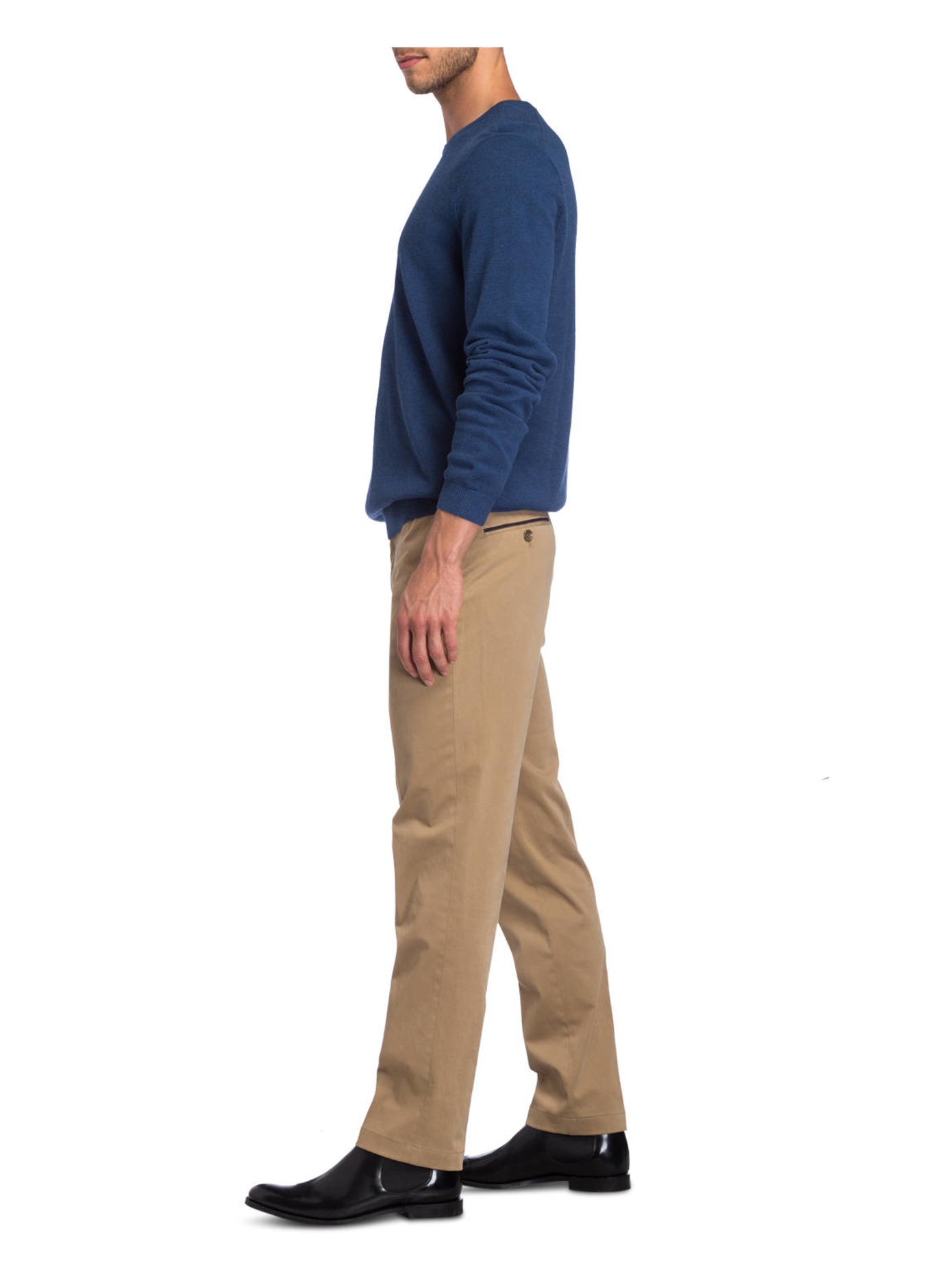 HILTL Chino kalhoty PEAKER-S Regular Fit, Barva: BÉŽOVÁ (Obrázek 4)
