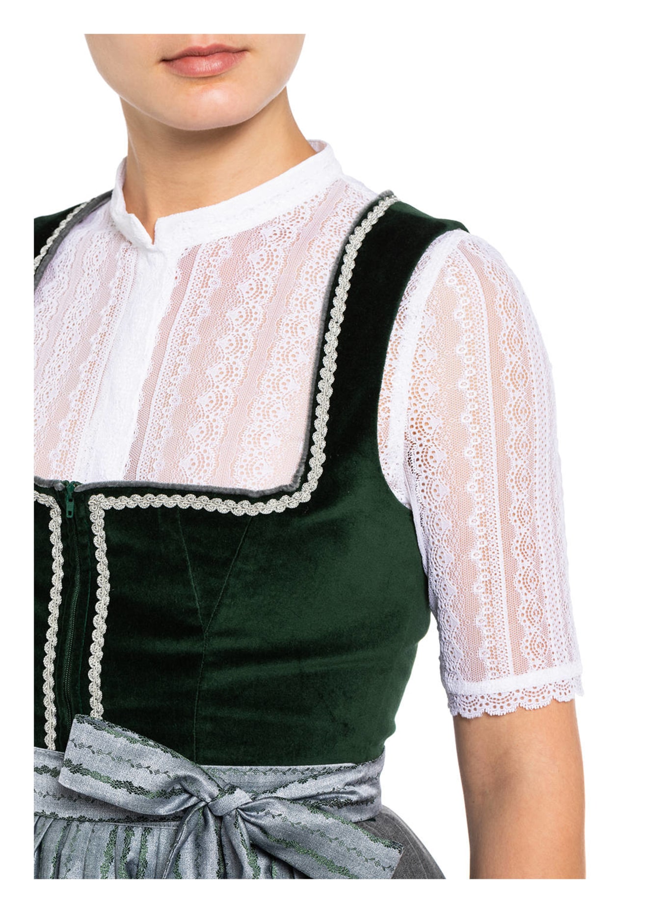 CocoVero Dirndl blouse SOFI, Color: WEISS (Image 3)