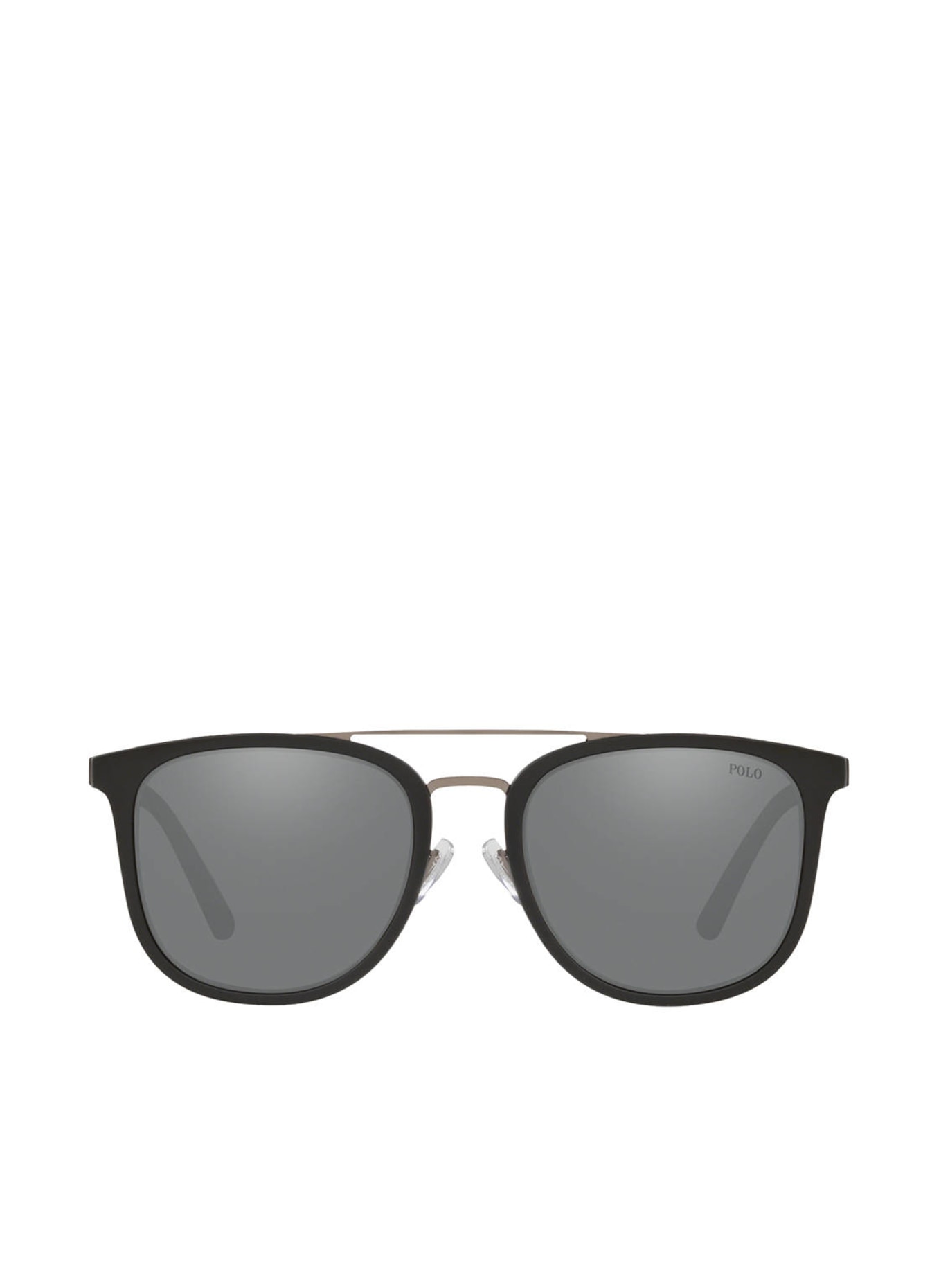 POLO RALPH LAUREN Sunglasses PH4144, Color: 52846G - BLACK MATT/ SILVER MIRRORED (Image 2)