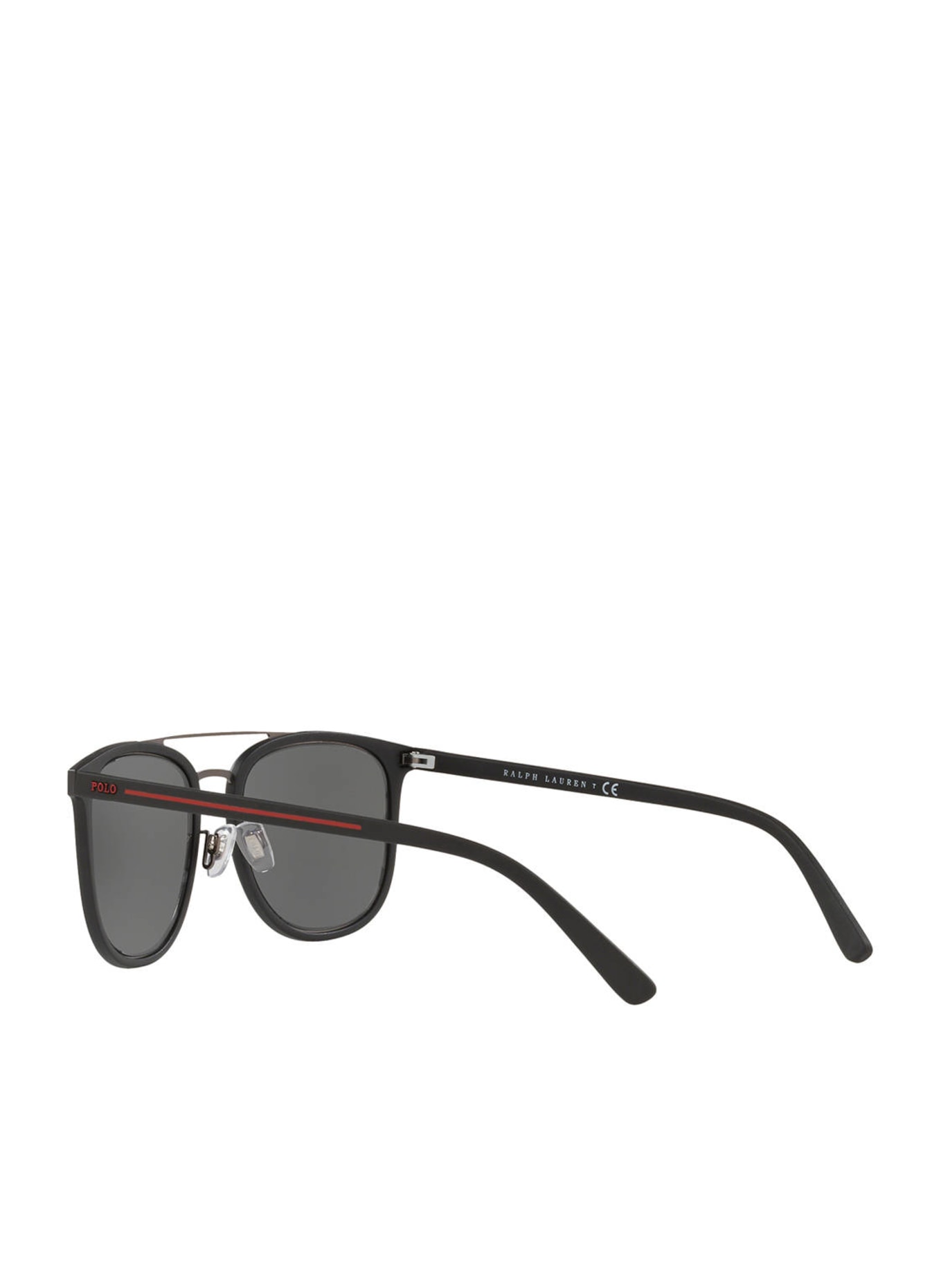 POLO RALPH LAUREN Sunglasses PH4144, Color: 52846G - BLACK MATT/ SILVER MIRRORED (Image 4)