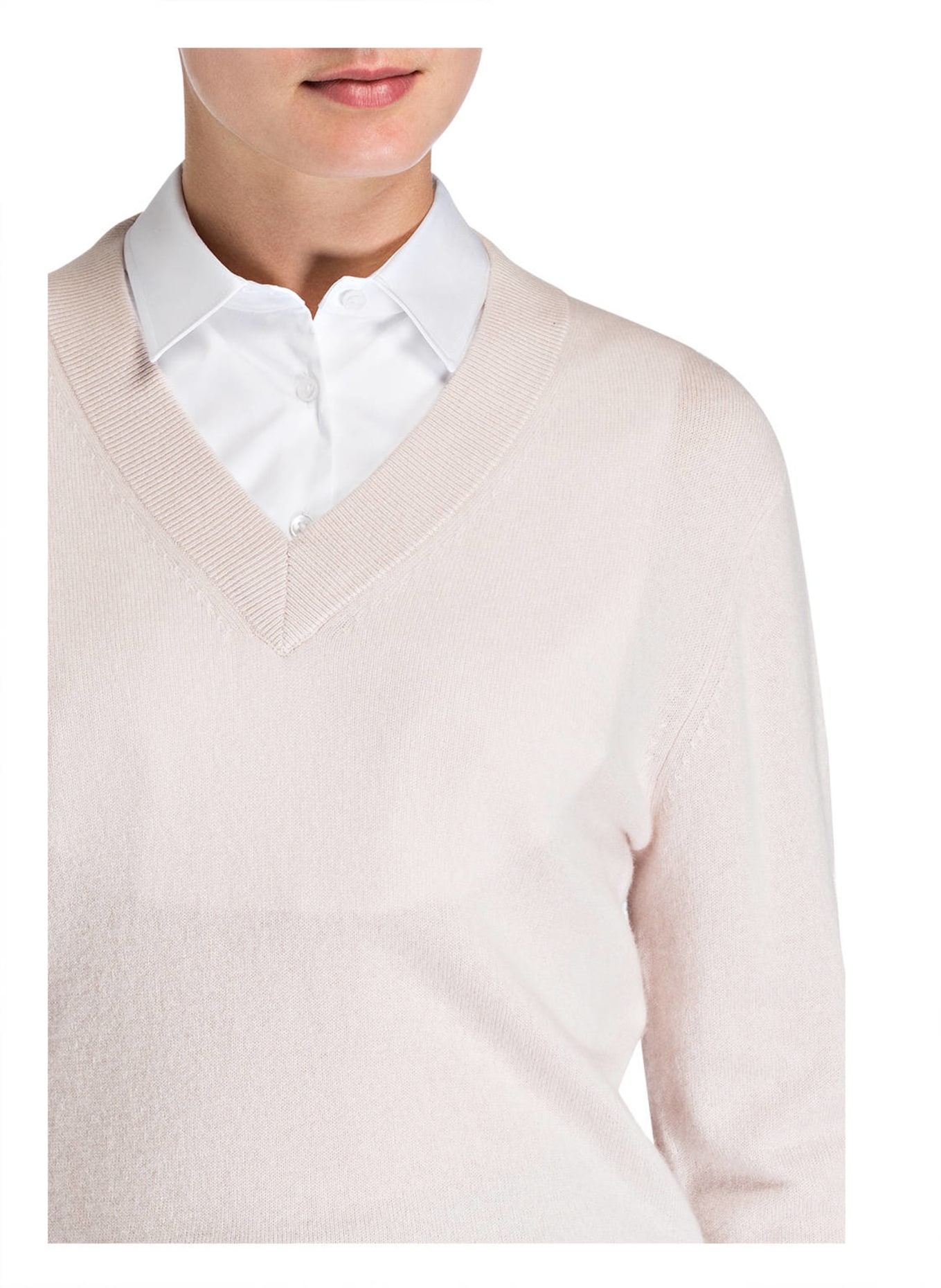 ETERNA Blouse collar, Color: WHITE (Image 4)
