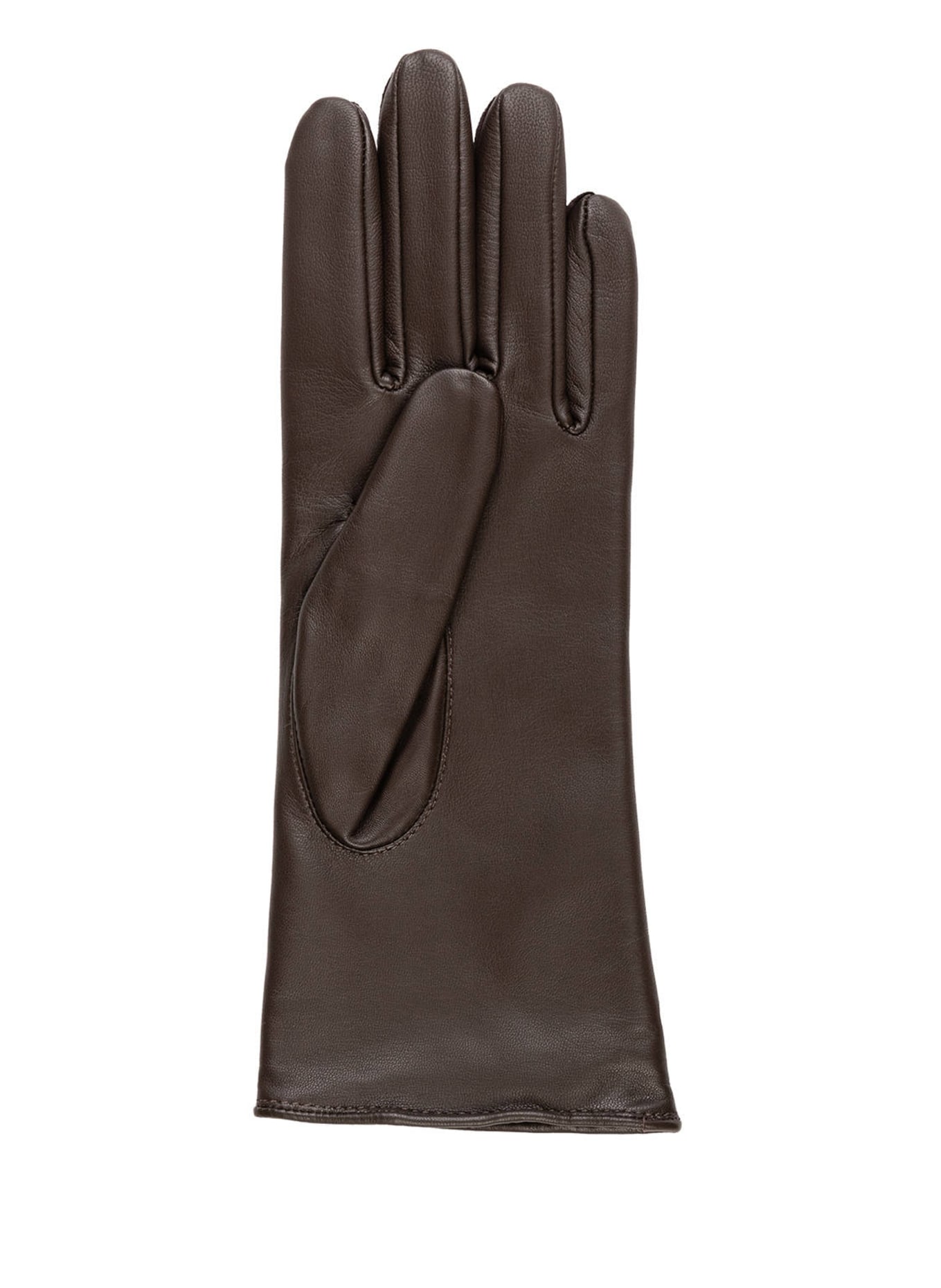 ROECKL Leather gloves HAMBURG, Color: BROWN (Image 2)