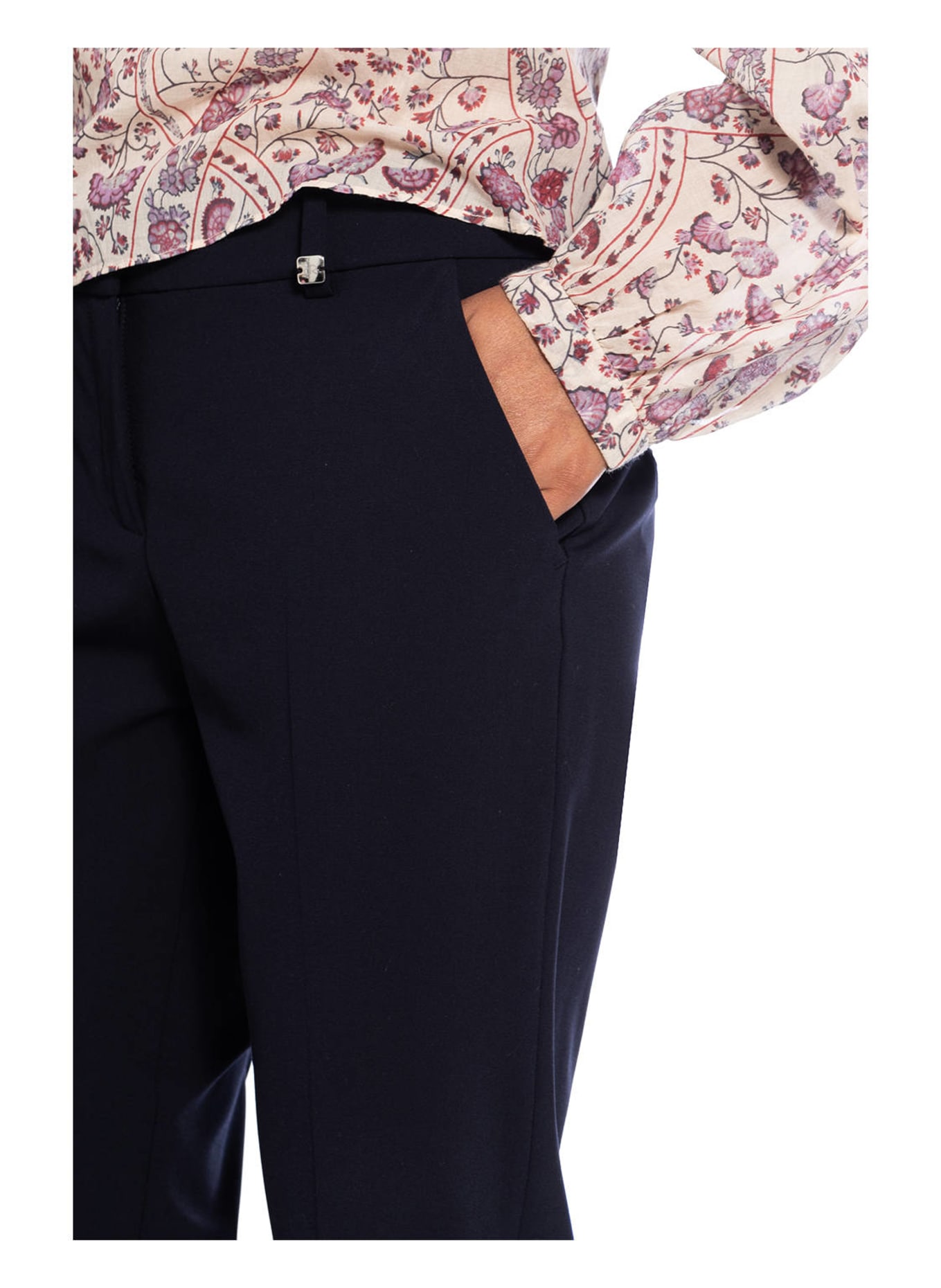 RAFFAELLO ROSSI Spodnie 7/8 DORA , Kolor: GRANATOWY (Obrazek 5)