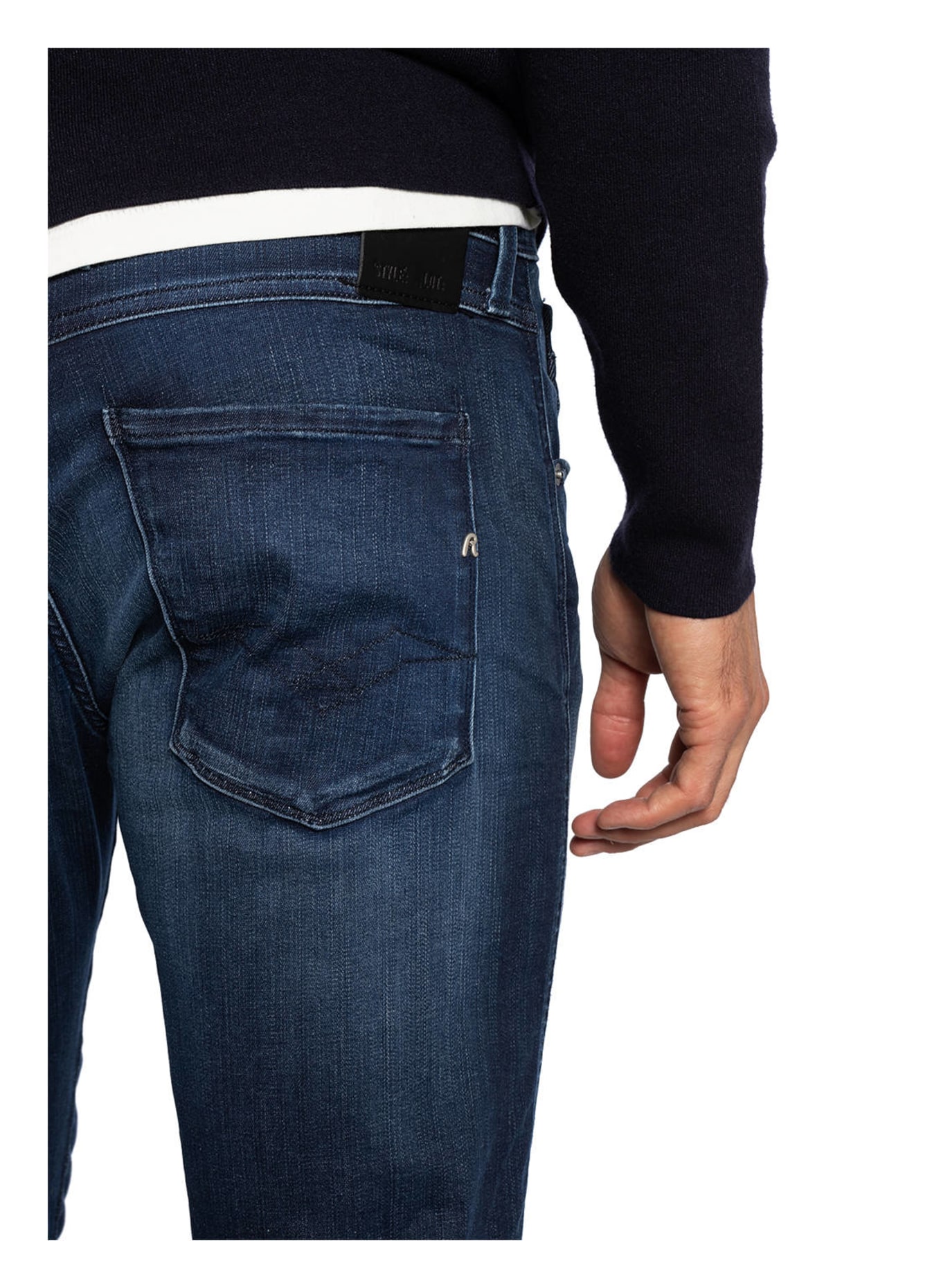 REPLAY Spodnie slim fit , Kolor: DARK BLUE (Obrazek 5)