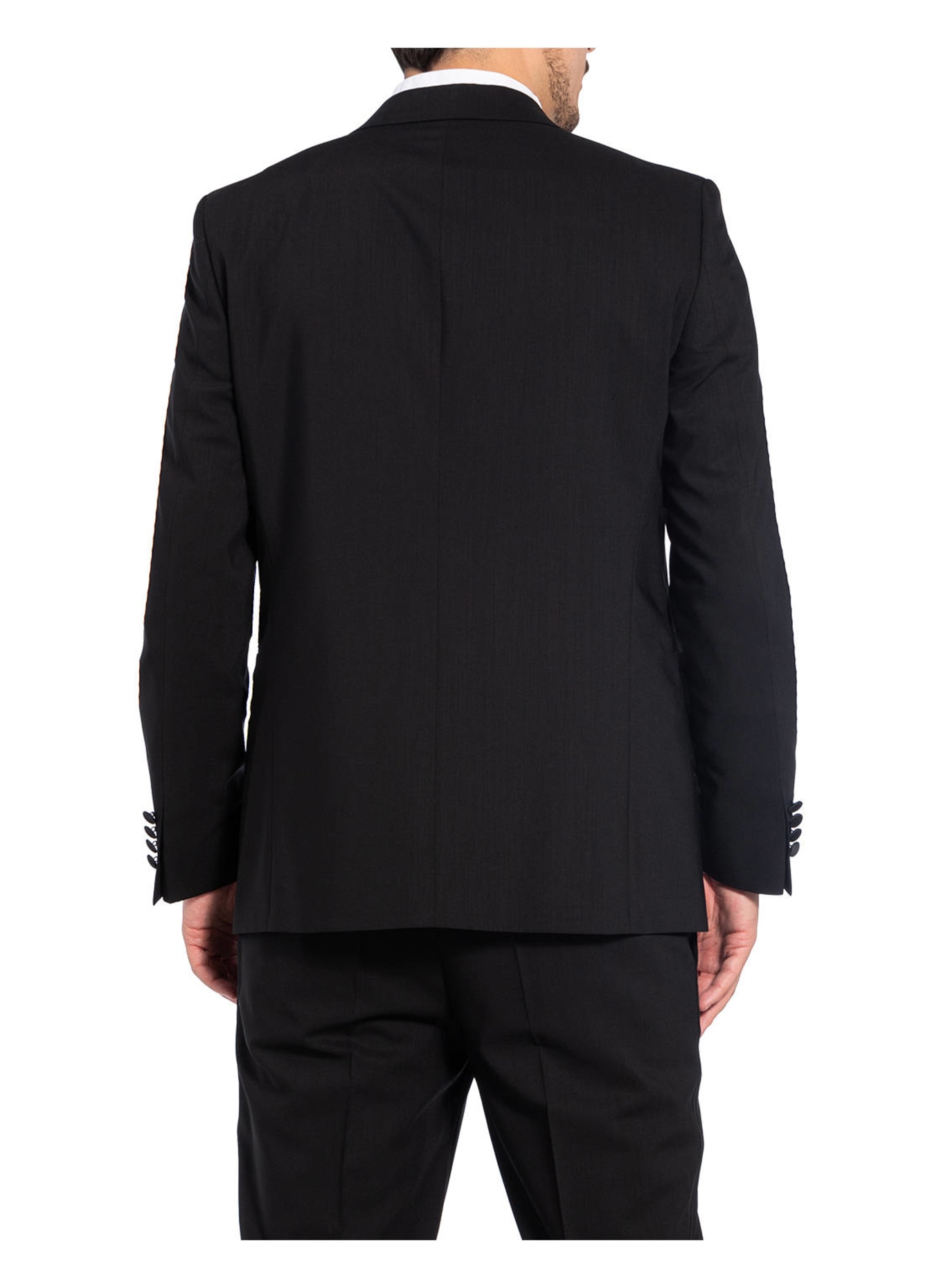 EDUARD DRESSLER Tuxedo jacket regular fit , Color: BLACK (Image 4)