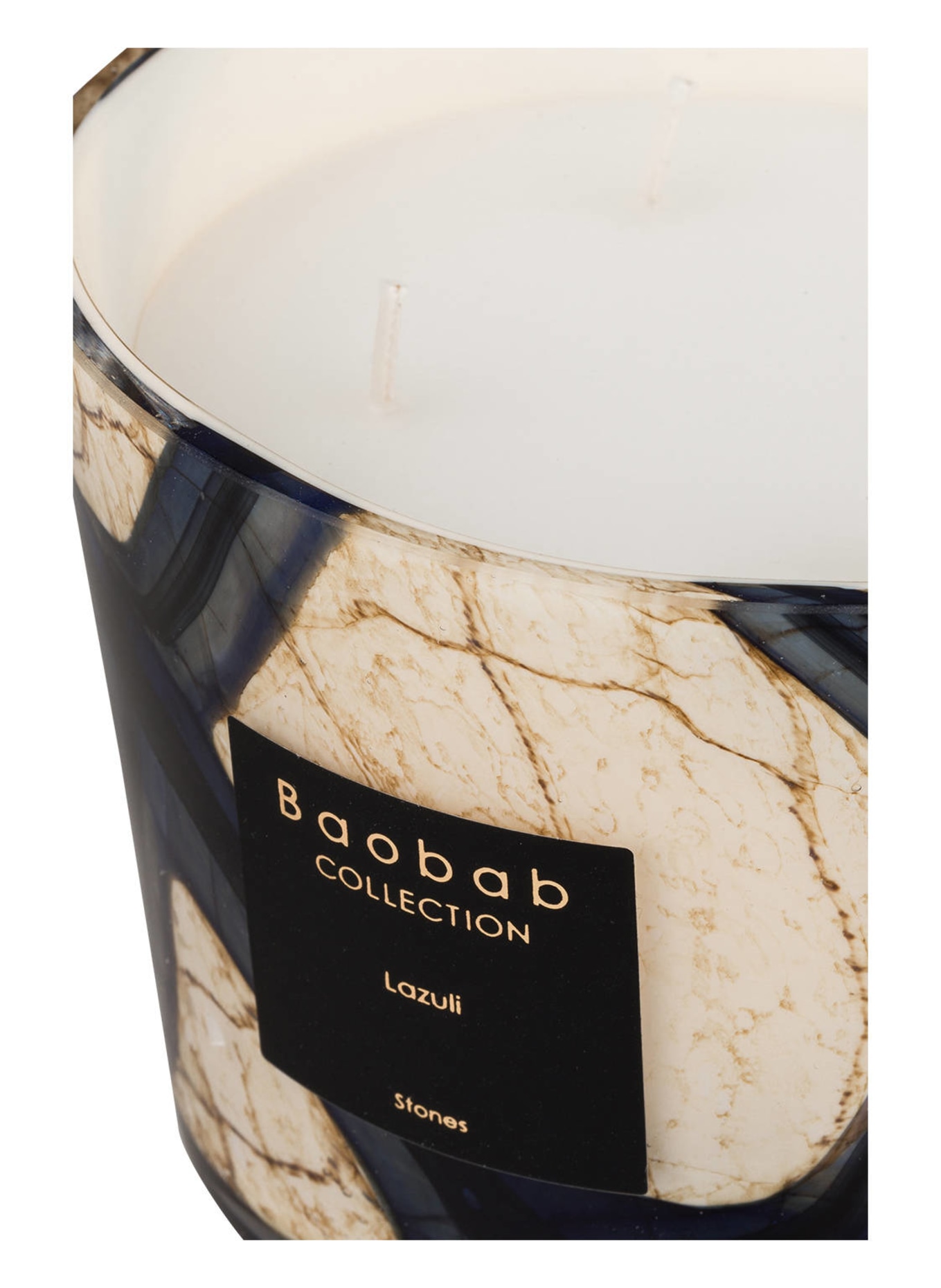 Baobab COLLECTION Vonná svíčka LAZULI , Barva: BÉŽOVÁ/ TMAVĚ MODRÁ (Obrázek 2)