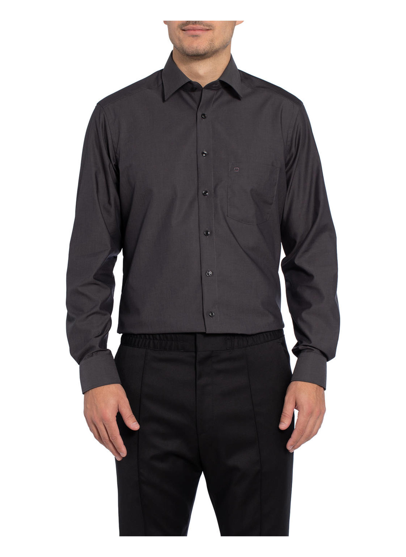 OLYMP Hemd Luxor modern fit: DUNKELGRAU