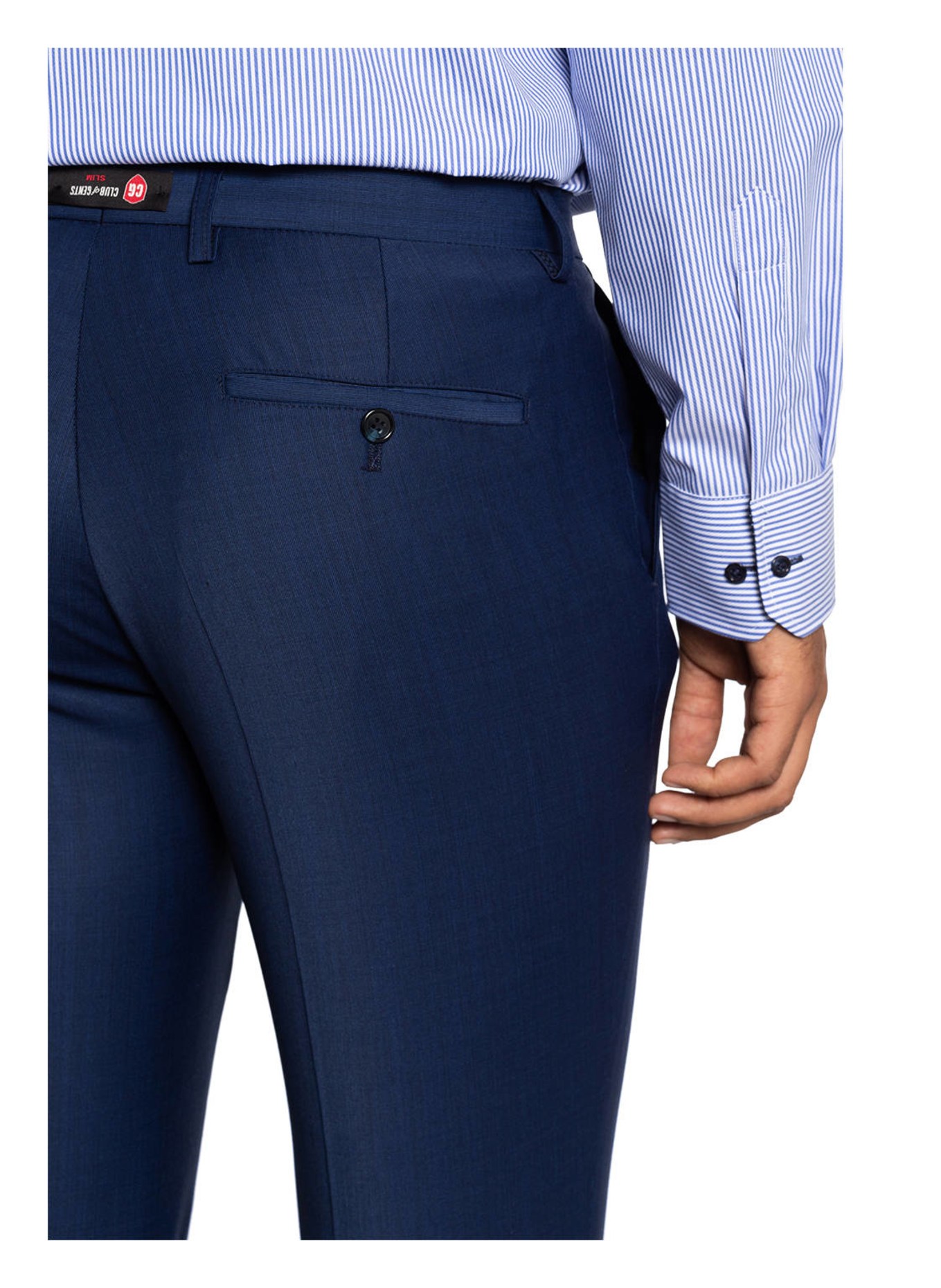 CG - CLUB of GENTS Suit trousers CEDRIC slim fit, Color: 62 BLUE (Image 6)