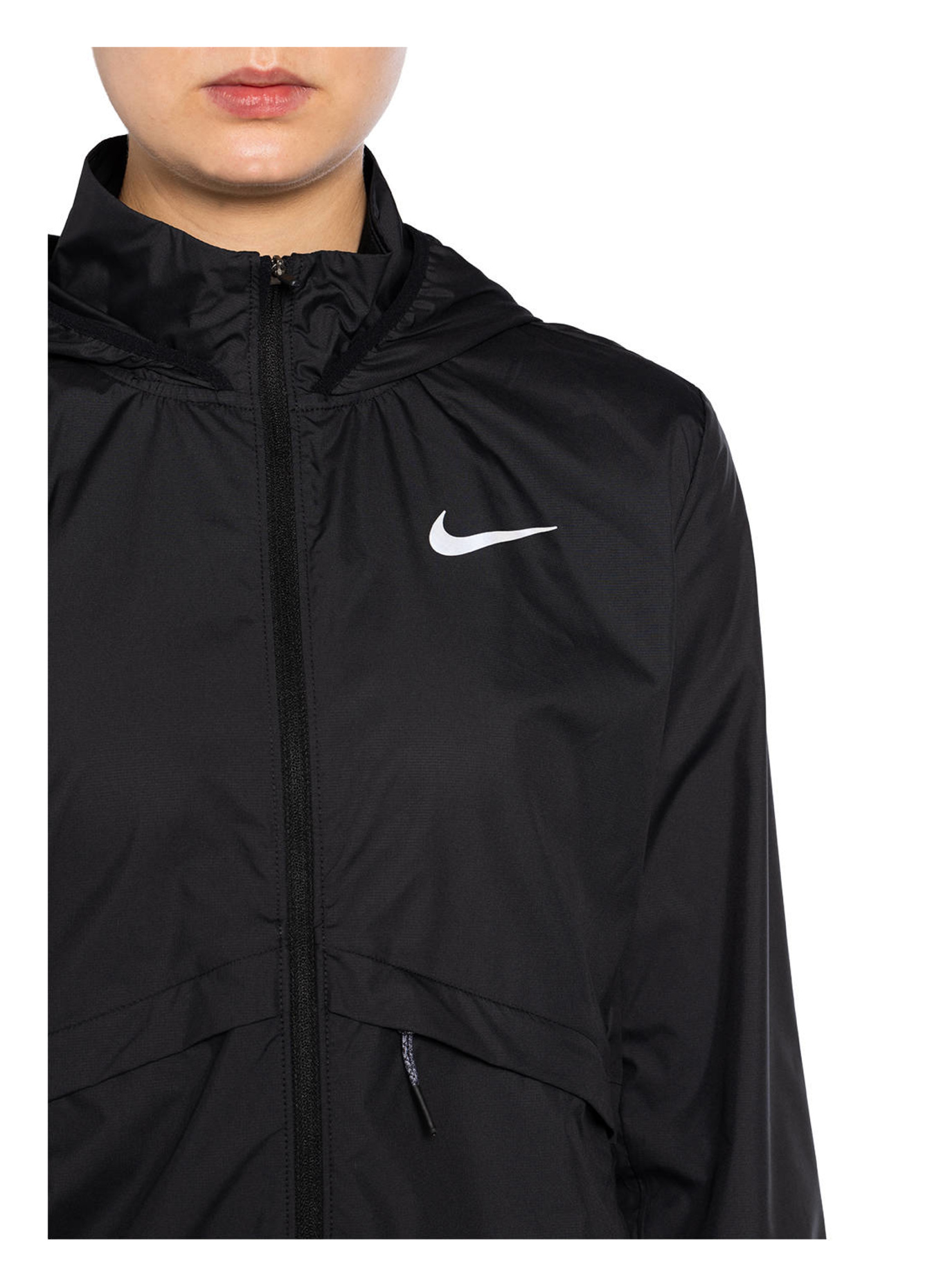 Nike Laufjacke ESSENTIAL: SCHWARZ