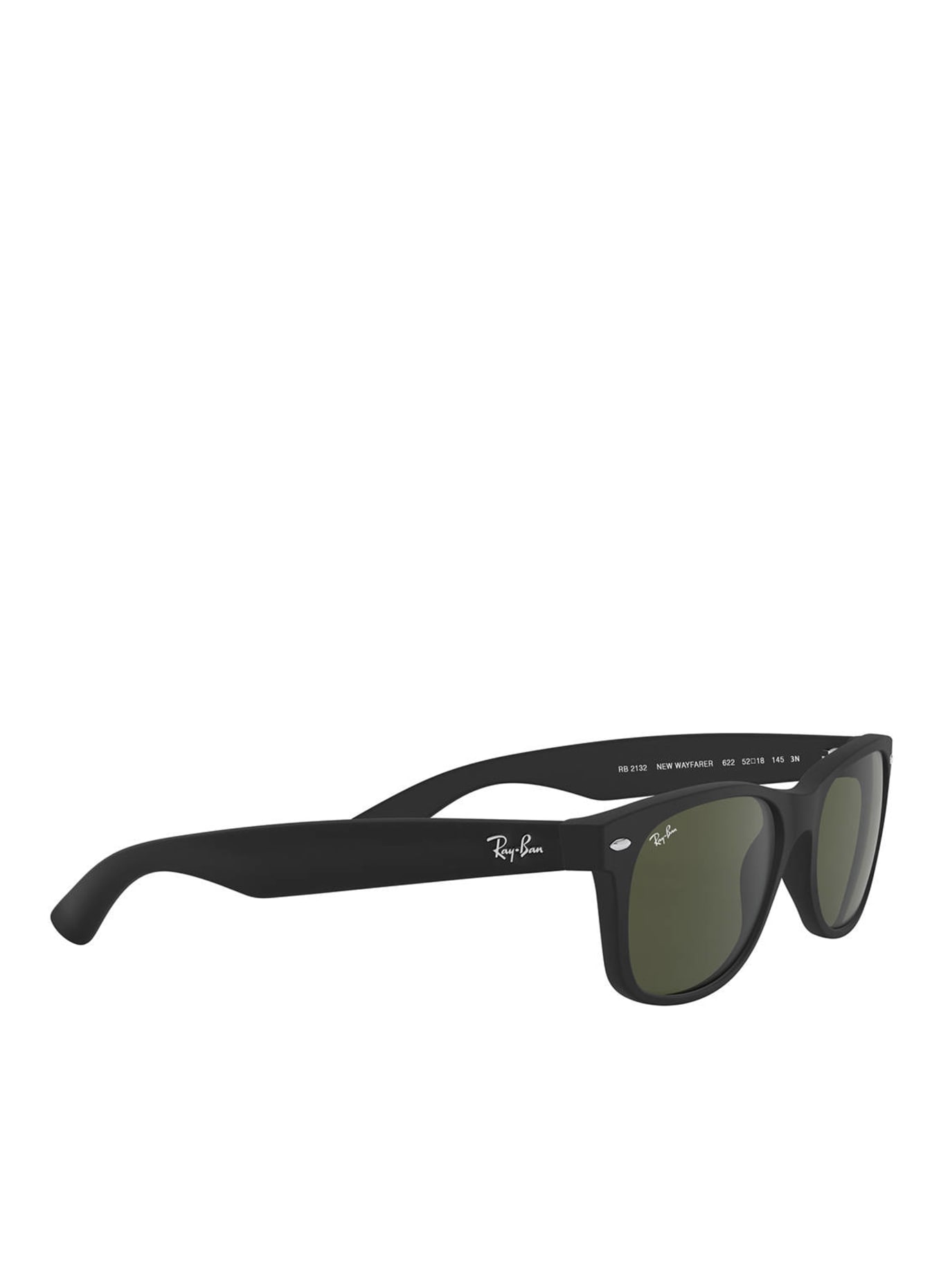 Ray-Ban Sluneční brýle RB2132 NEW WAYFARER: 622 BLACK RUBBER