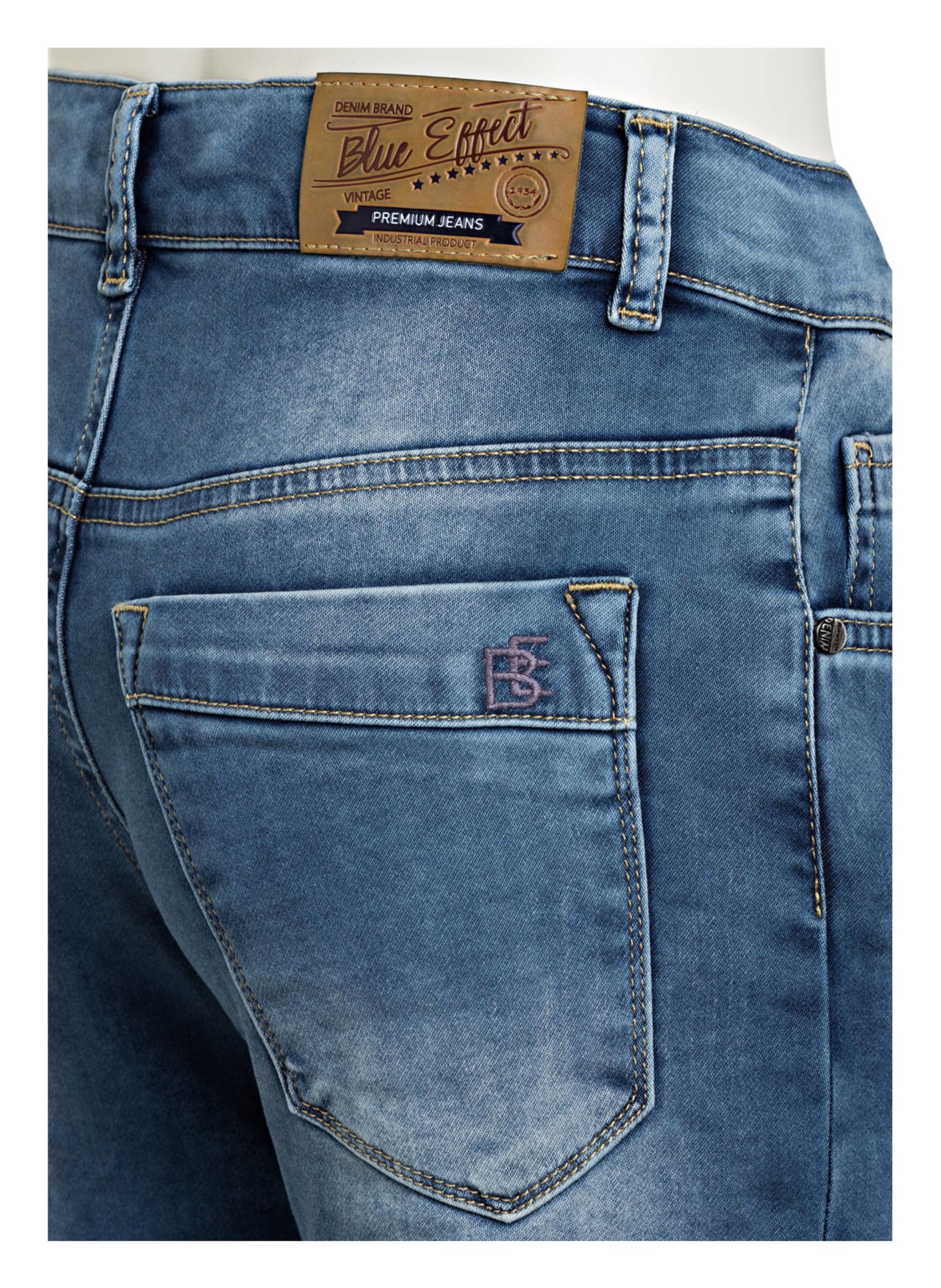 BLUE EFFECT Jeans Slim Fit, Farbe: 9553 MEDIUM BLUE (Bild 3)