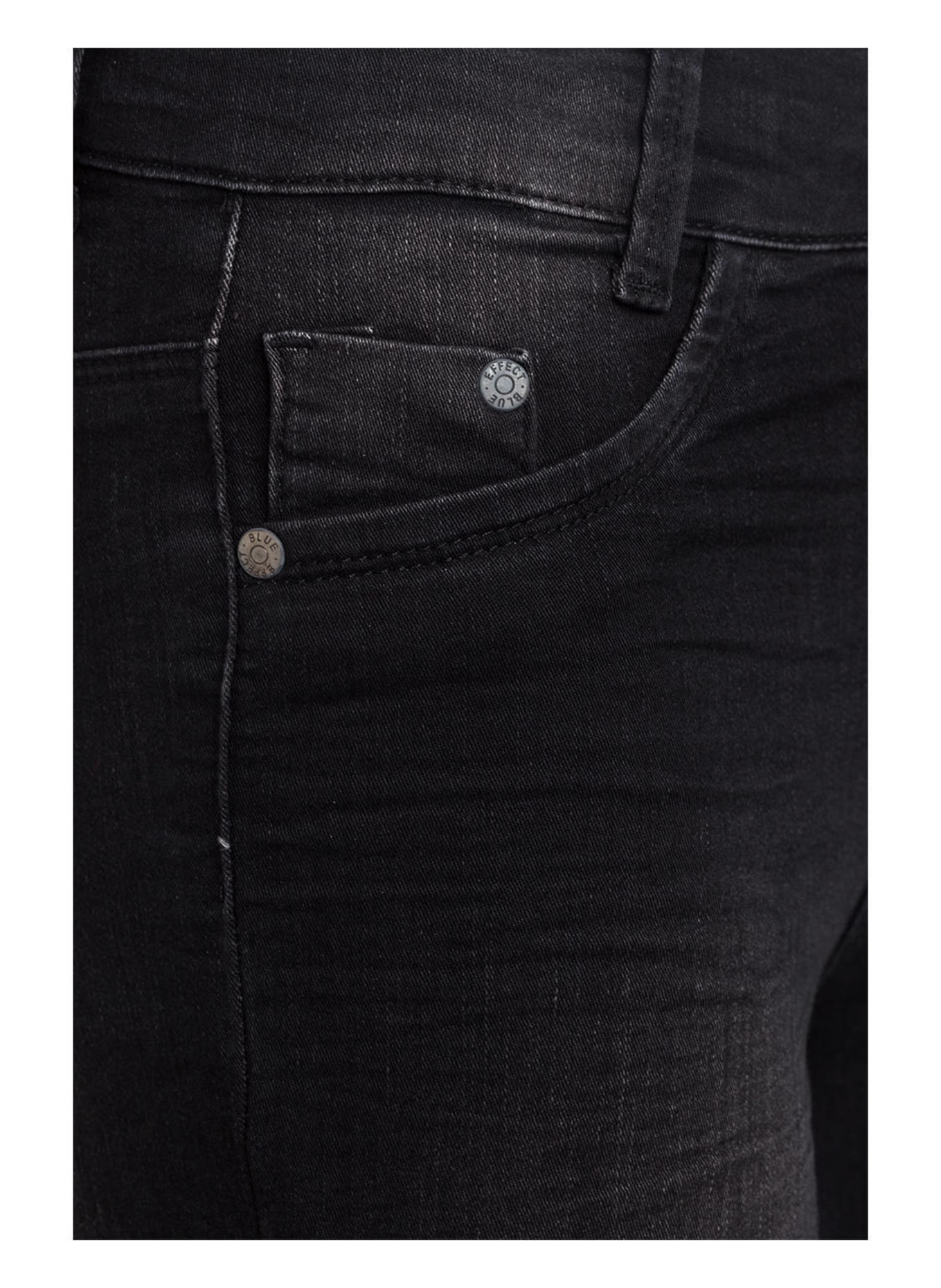BLUE EFFECT Jeans Slim Fit, Farbe: 9598 Black soft used (Bild 3)
