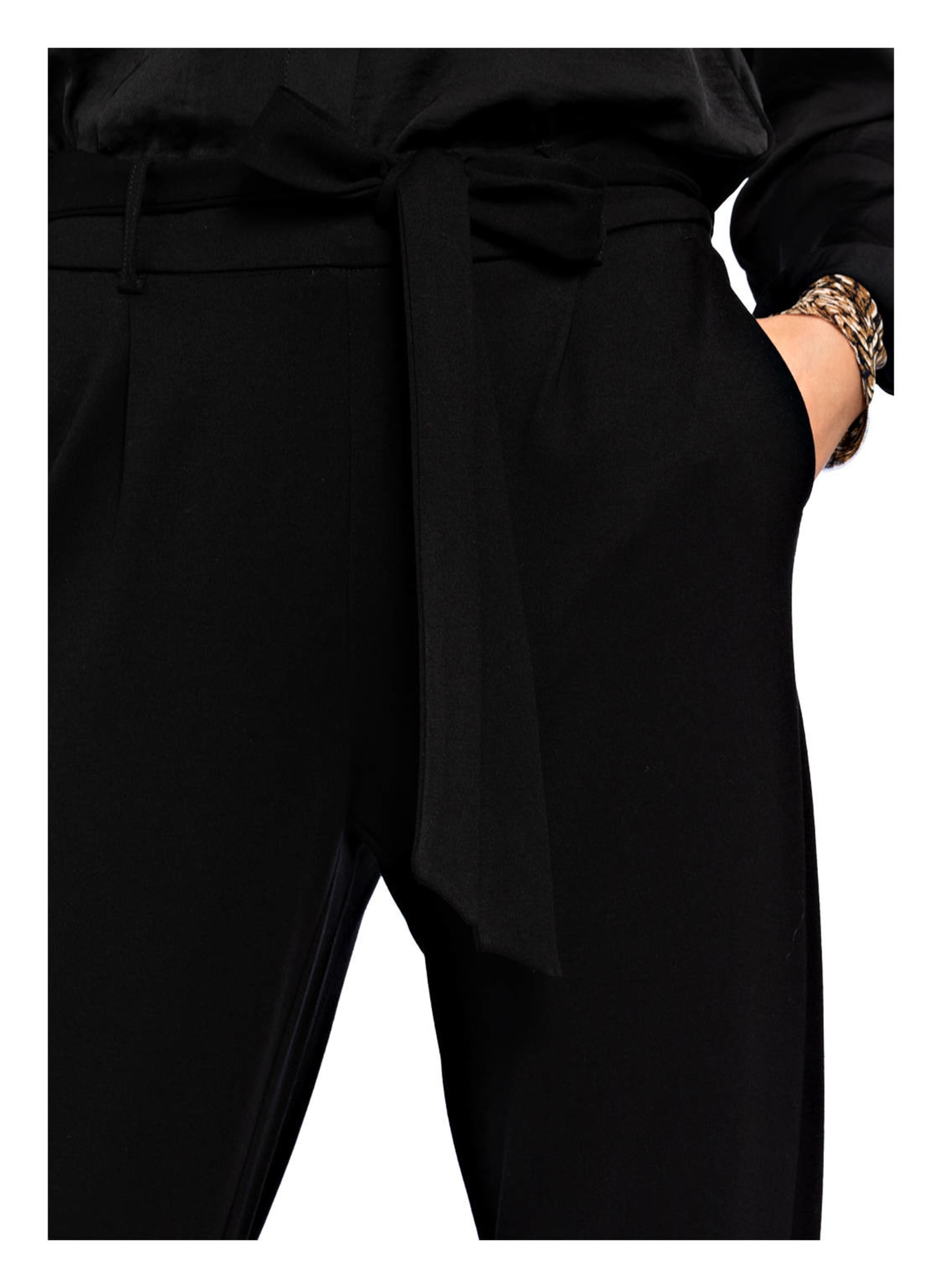 MSCH COPENHAGEN Trousers POPYE, Color: BLACK (Image 5)
