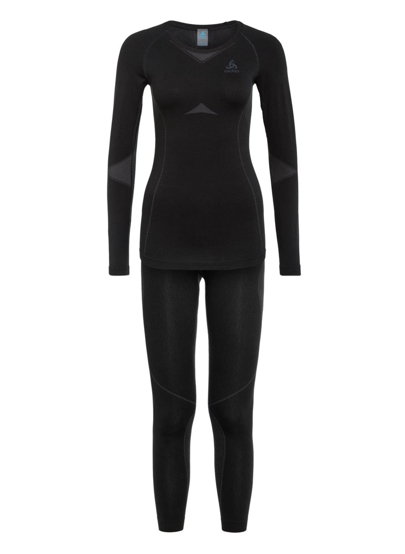 odlo Functional underwear set PERFORMANCE EVOLUTION WARM, Color: BLACK/ GRAPHITE (Image 1)