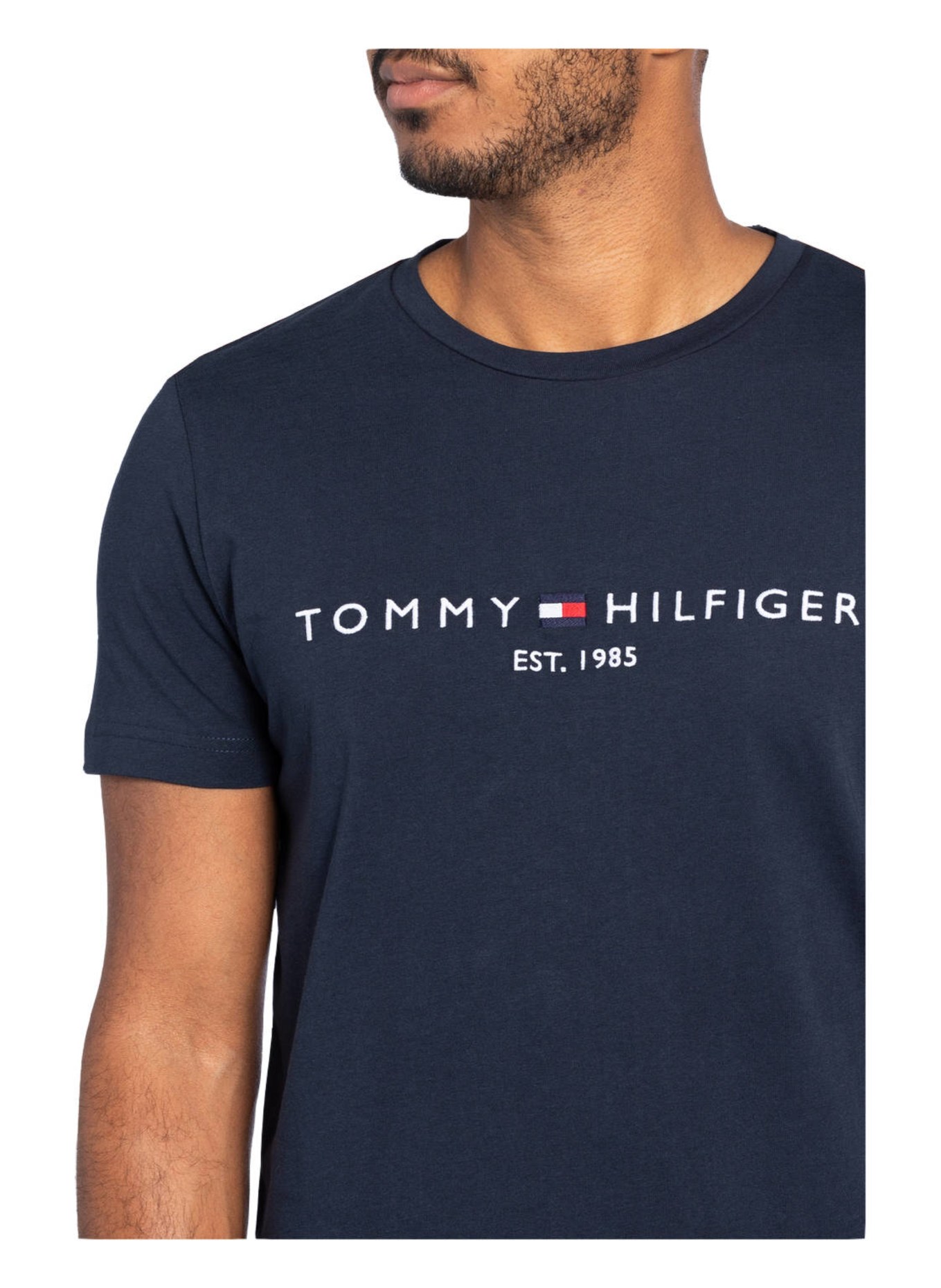 TOMMY HILFIGER T-Shirt, Farbe: DUNKELBLAU (Bild 4)