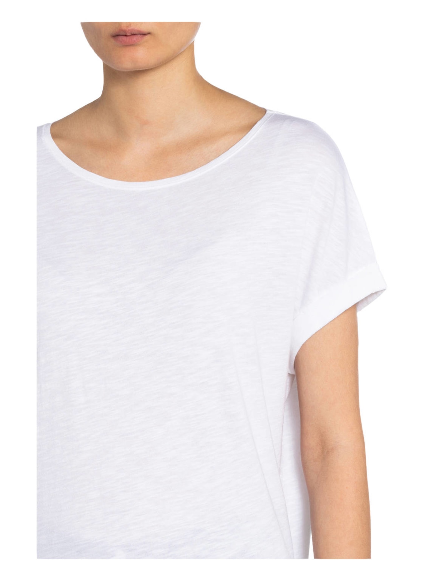 Juvia T-shirt SLUB, Color: WHITE (Image 4)