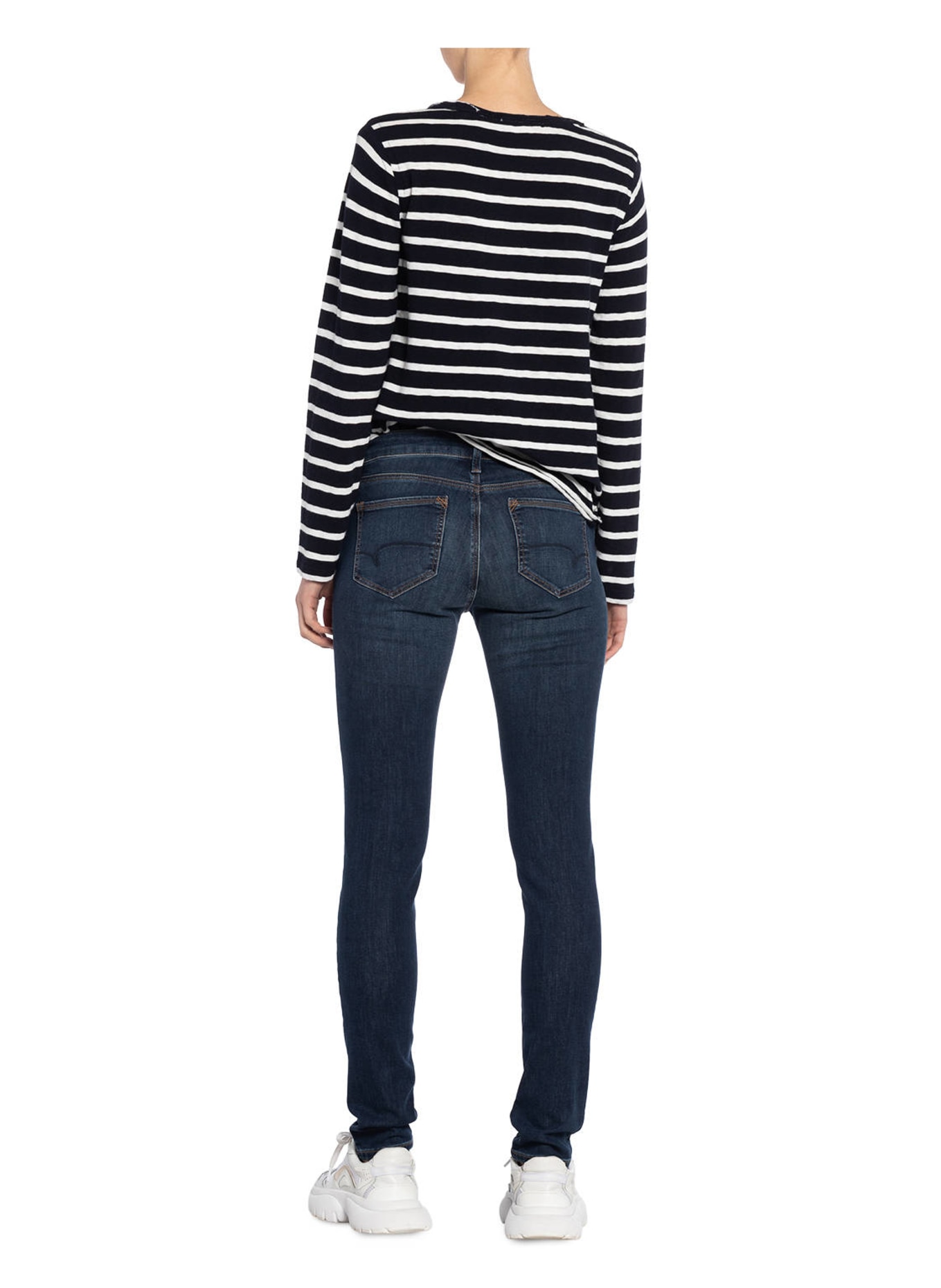 mavi Skinny Jeans ADRIANA, Farbe: 21157 dark indigo str (Bild 3)