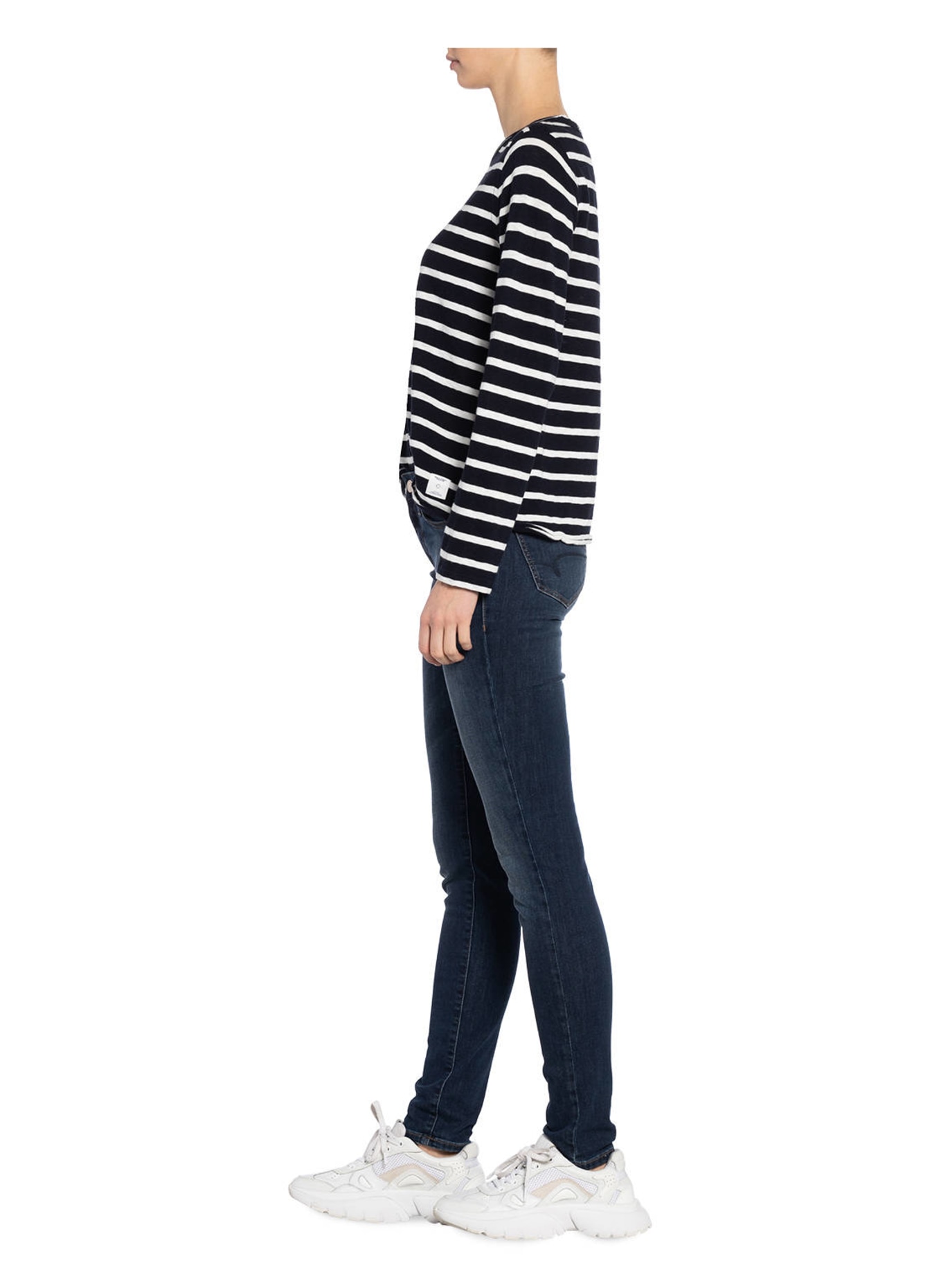mavi Skinny Jeans ADRIANA, Farbe: 21157 dark indigo str (Bild 4)