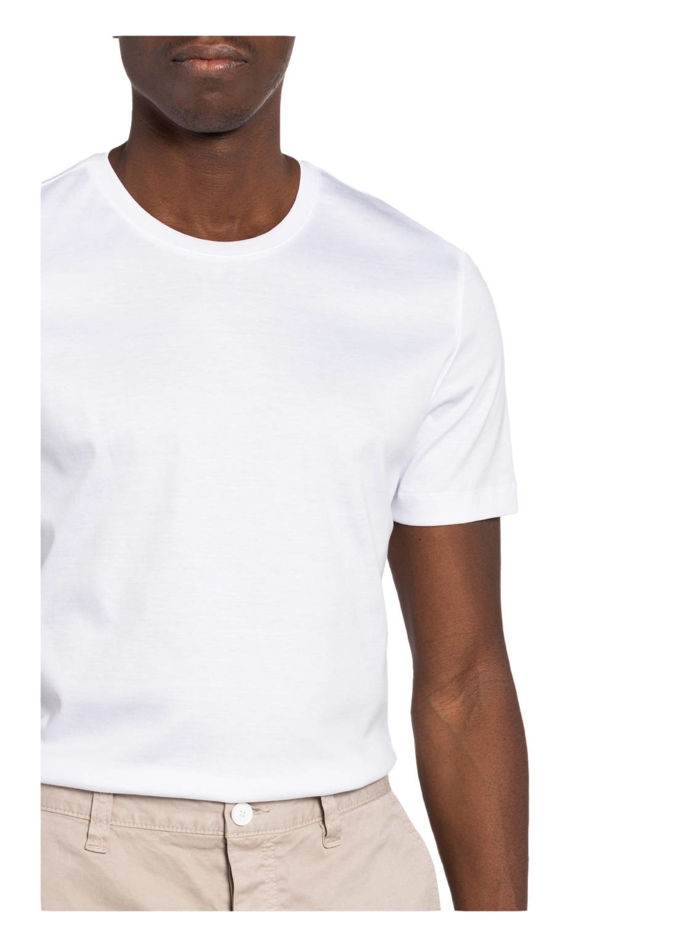 van Laack T-shirt PARO, Color: WHITE (Image 4)