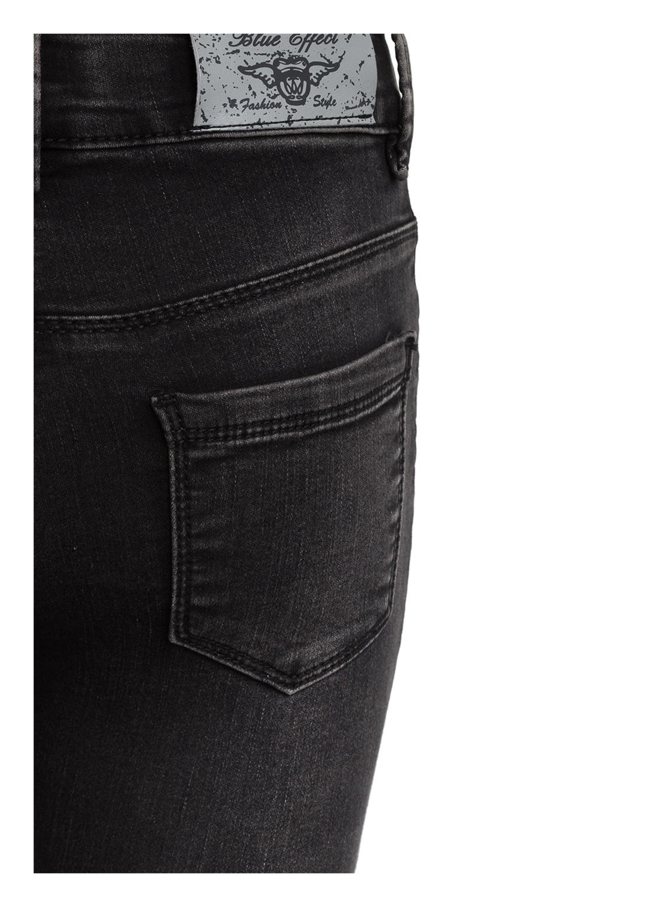 BLUE EFFECT Jeans super skinny fit, Kolor: 9751 BLACK DENIM (Obrazek 3)