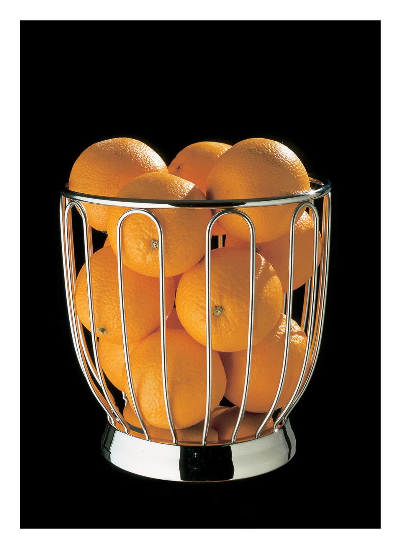 ALESSI Fruit basket 370, Color: SILVER (Image 3)